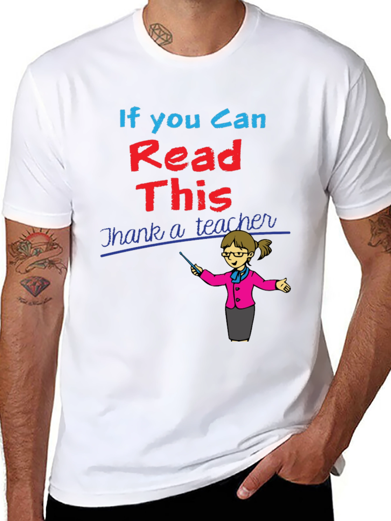 If You Can Read This Thank A Teacher T-Shirt