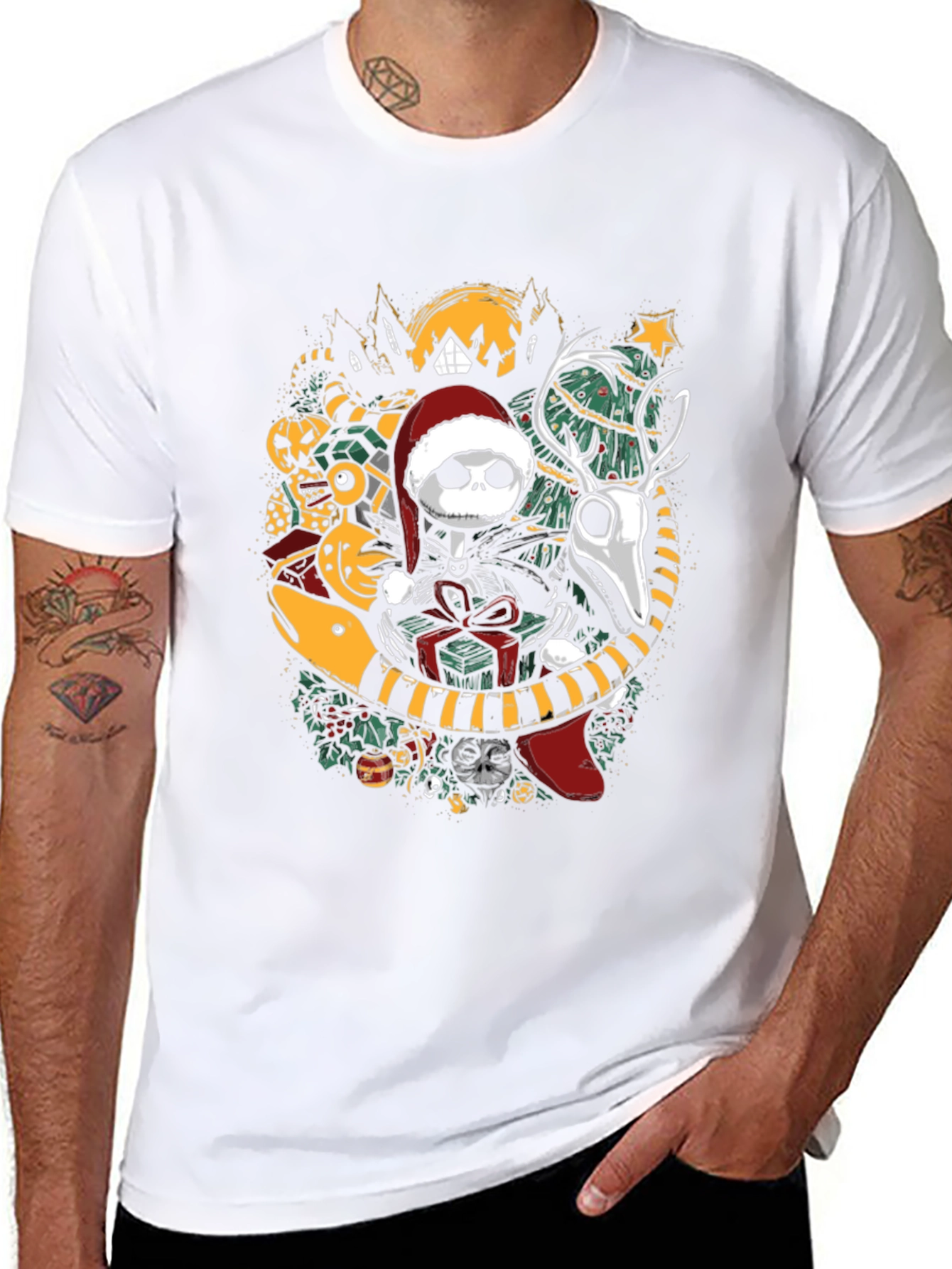 Nightmare Before Christmas Santa Jack T-Shirt