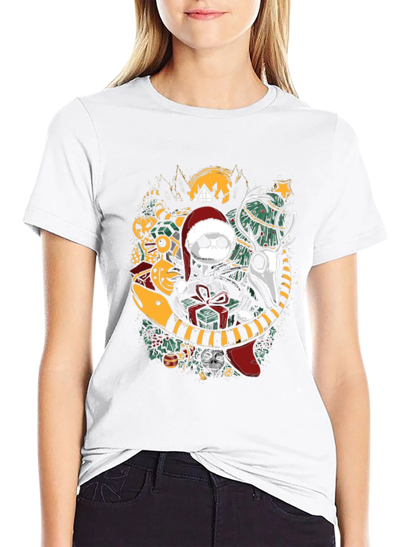 Nightmare Before Christmas Santa Jack T-Shirt