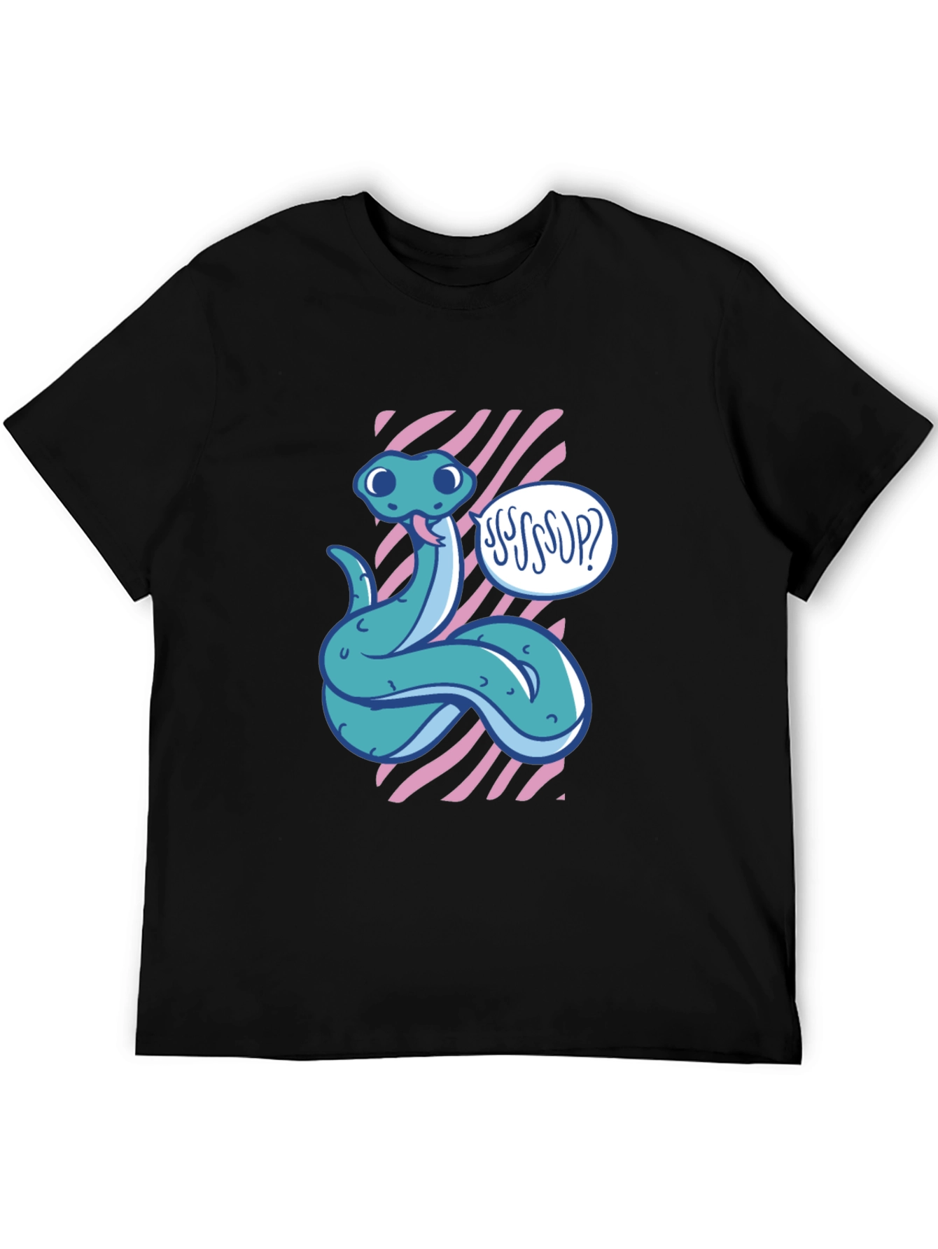 Ssssup Snake Graphic Tee - Cool & Quirky Design