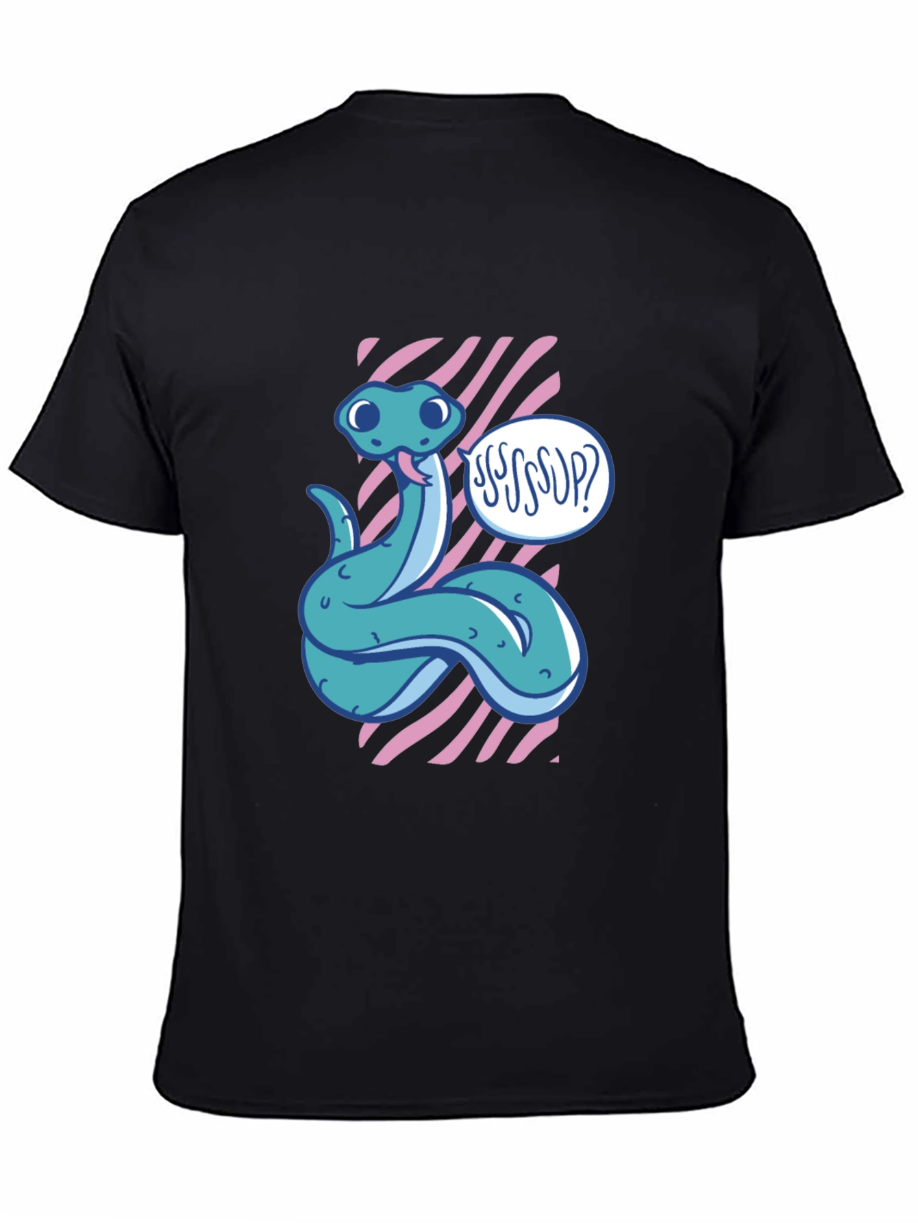 Ssssup Snake Graphic Tee - Cool & Quirky Design