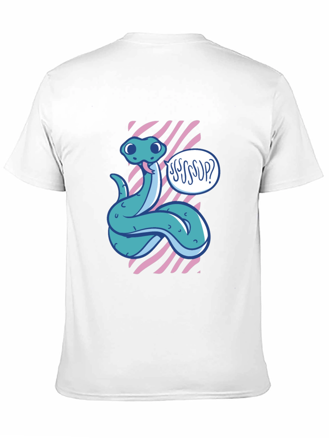 Ssssup Snake Graphic Tee - Cool & Quirky Design