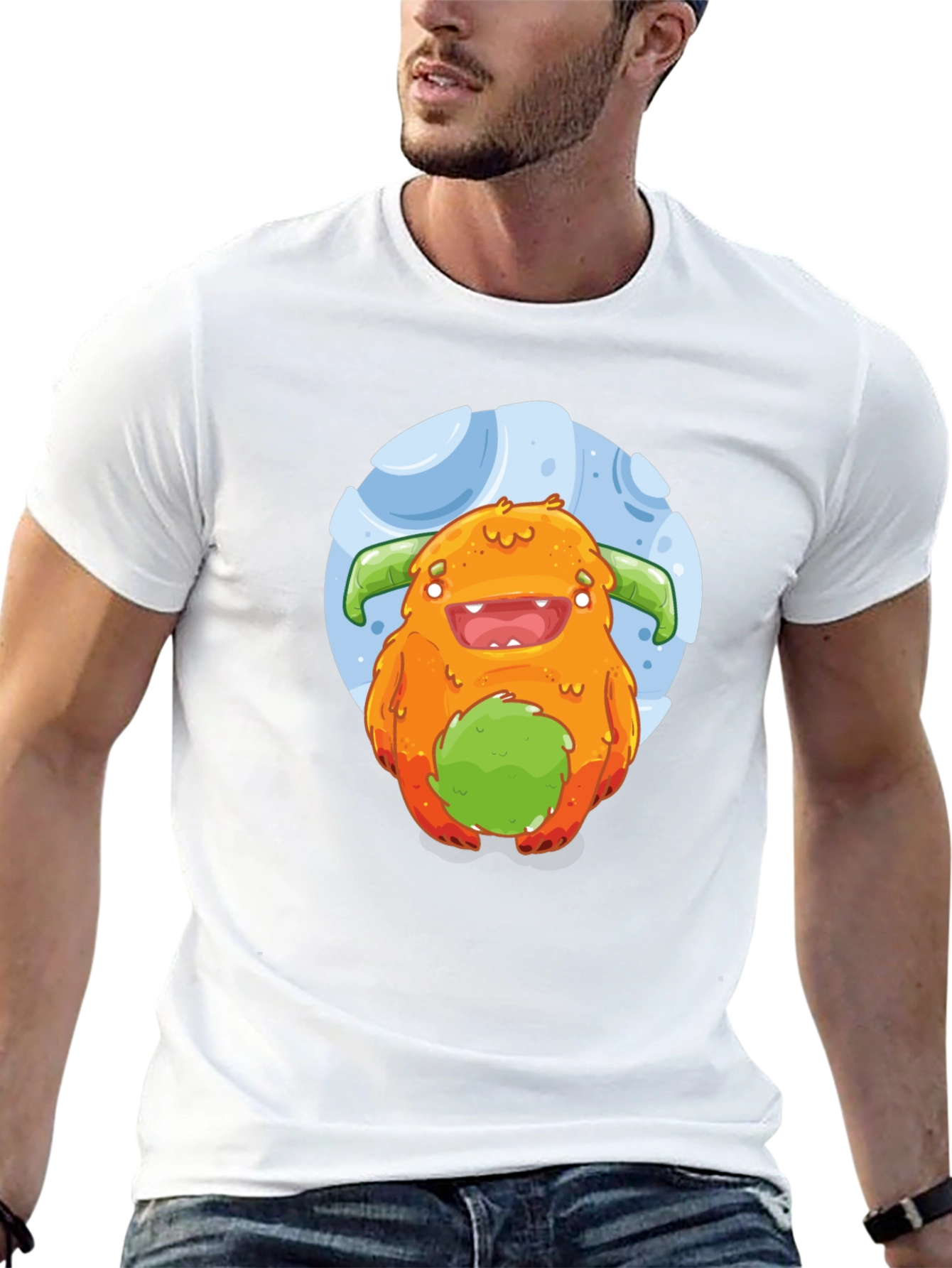 Monster Graphic T-Shirt