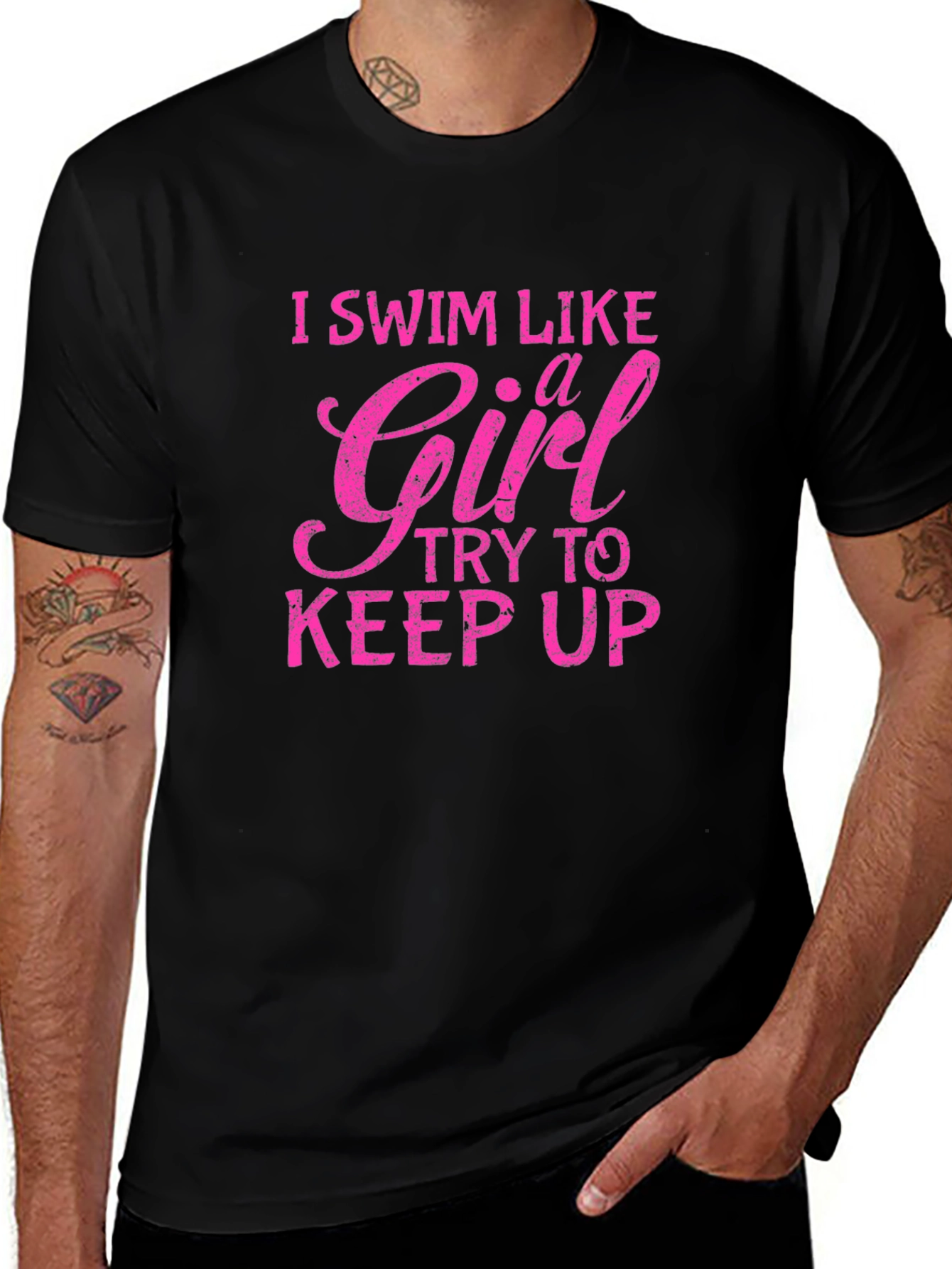 I Swim Like A Girl T-Shirt