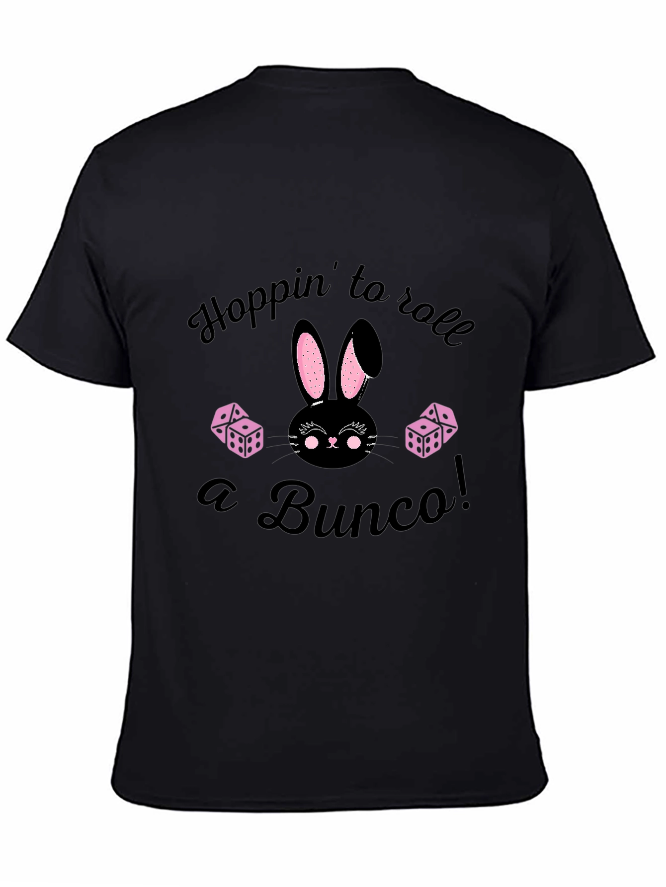 Bunco Bunny Graphic Tee - Hoppin to Roll!