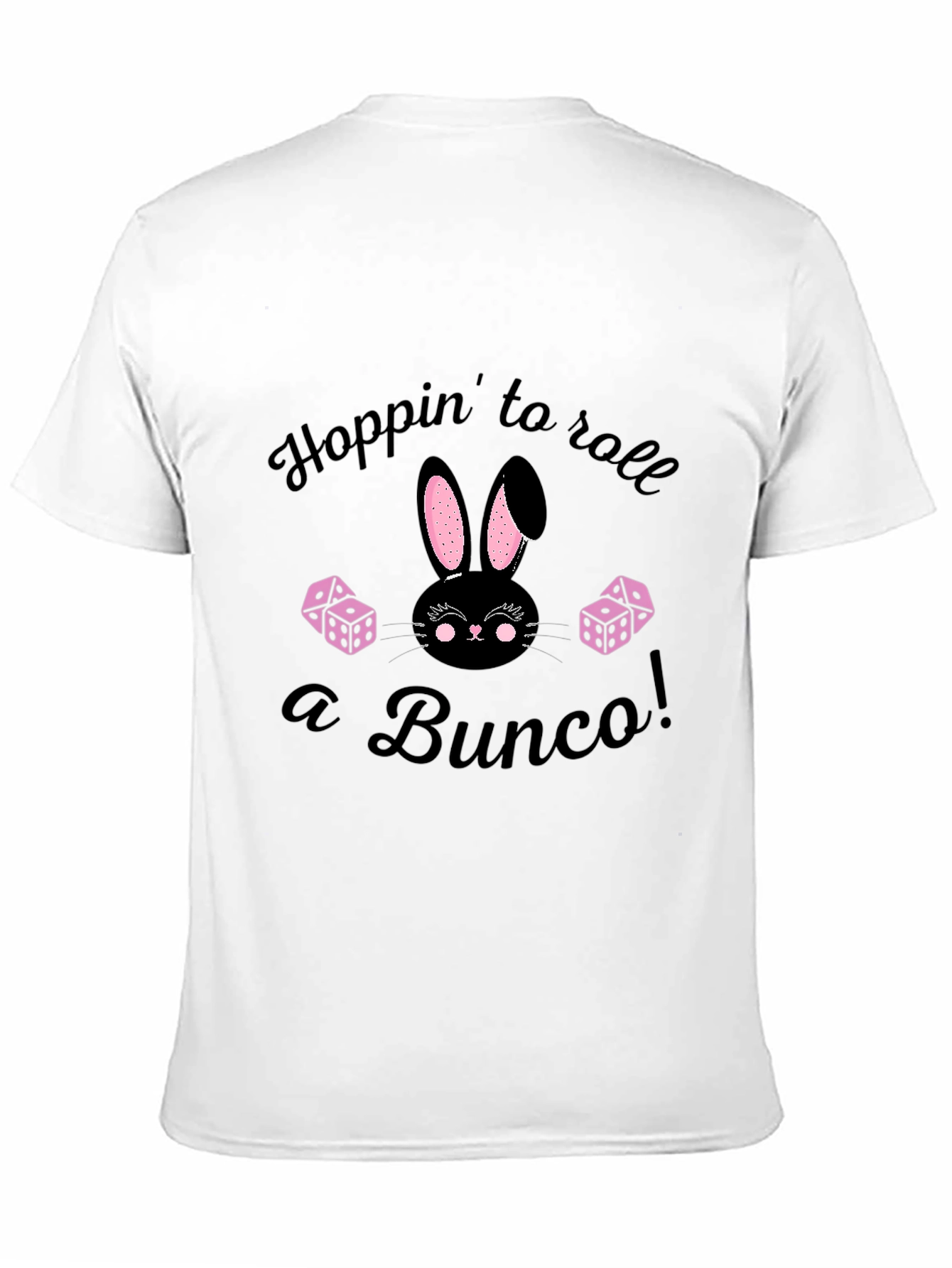 Bunco Bunny Graphic Tee - Hoppin to Roll!
