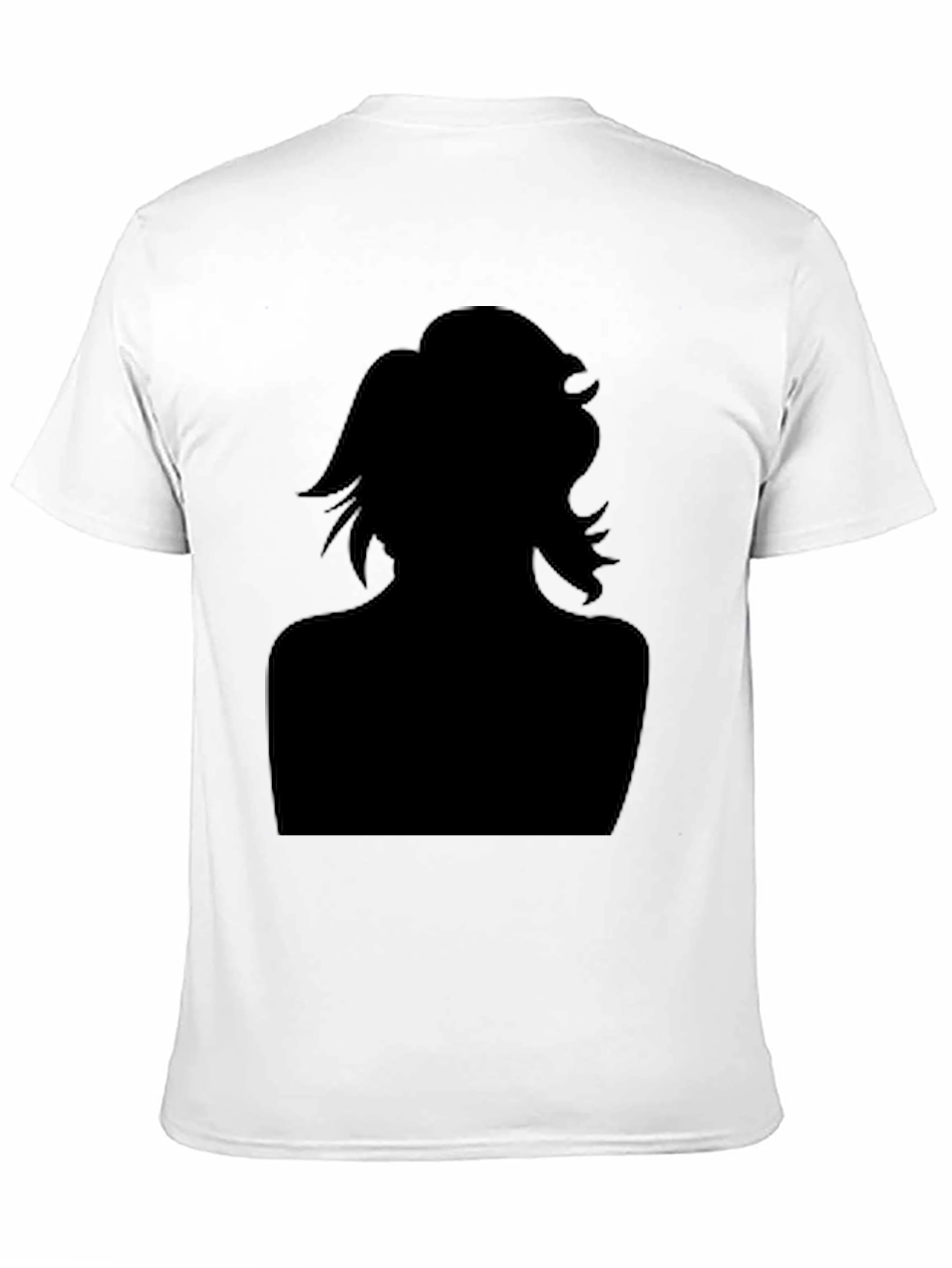 Silhouette Graphic Black T-Shirt