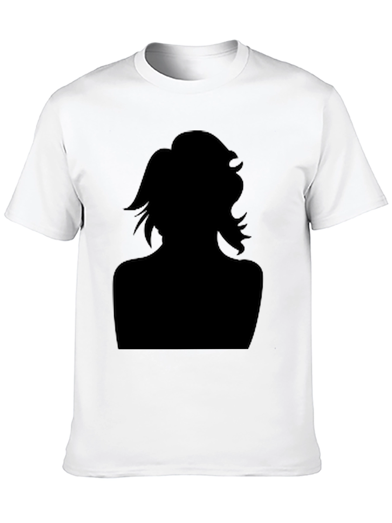 Silhouette Graphic Black T-Shirt