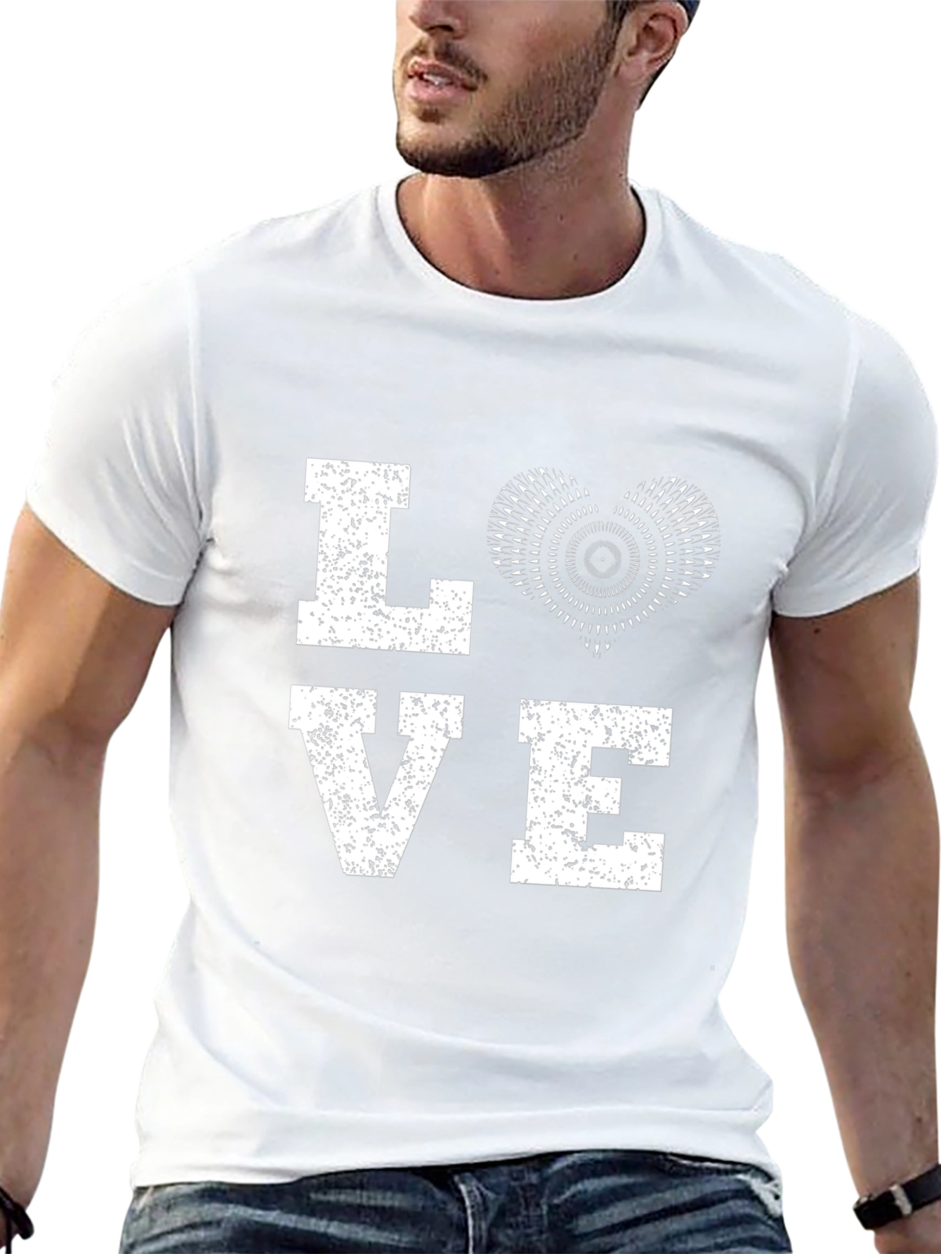 Love Graphic Print T-Shirt