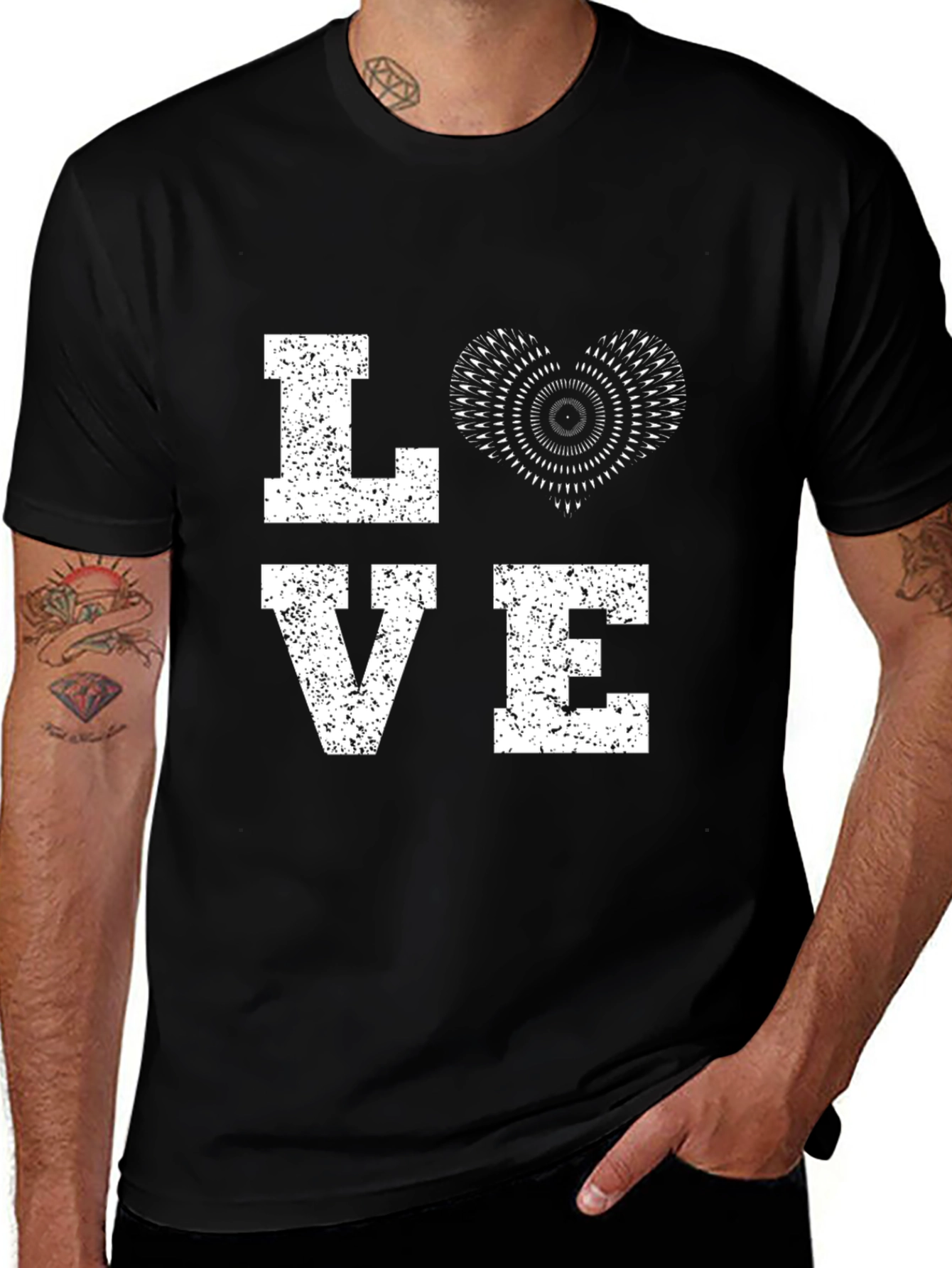 Love Graphic Print T-Shirt