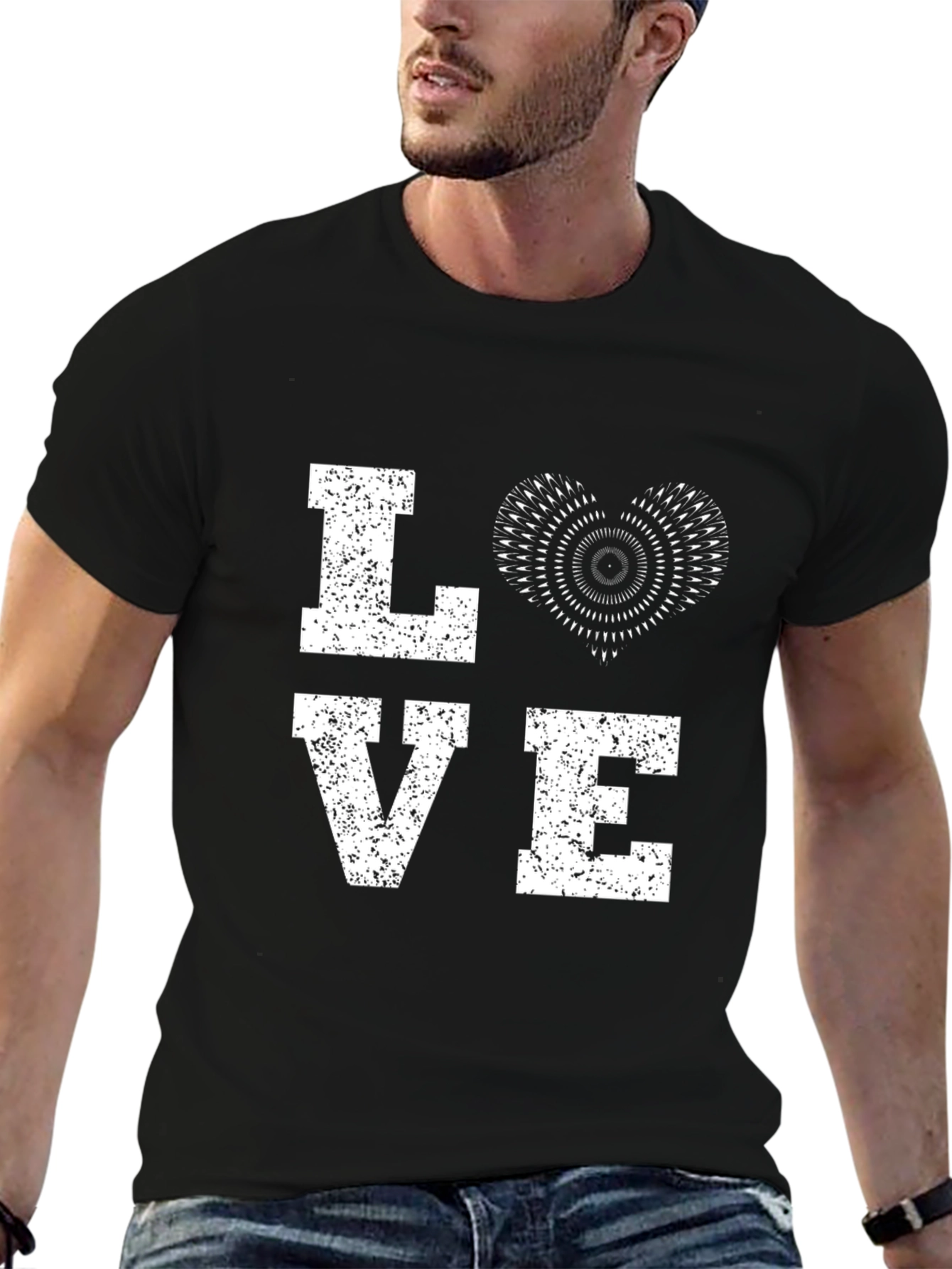 Love Graphic Print T-Shirt