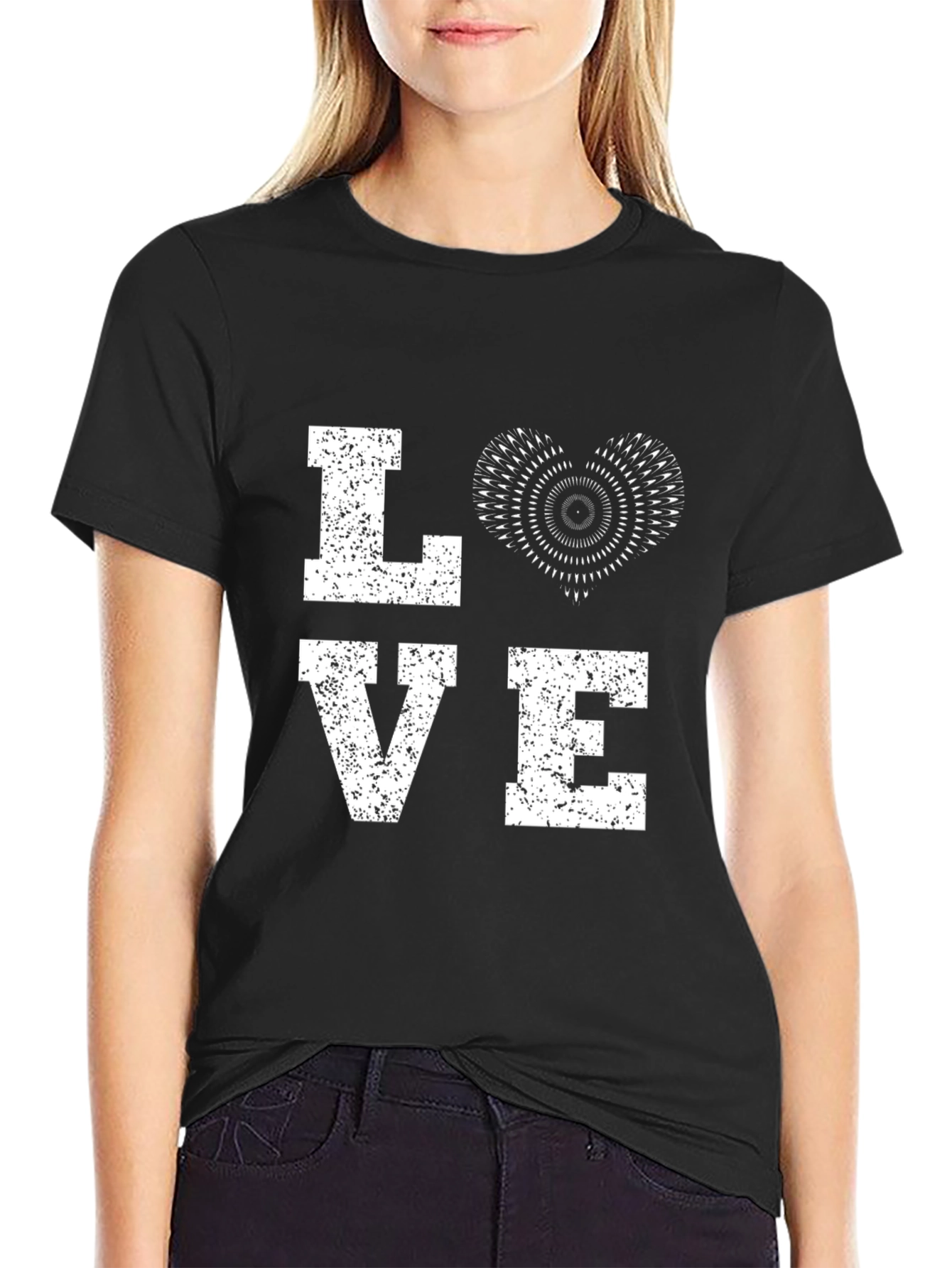 Love Graphic Print T-Shirt