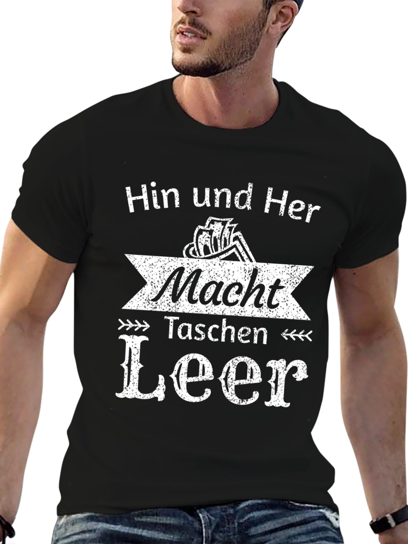 Funny German Taschen Leer Graphic T-Shirt