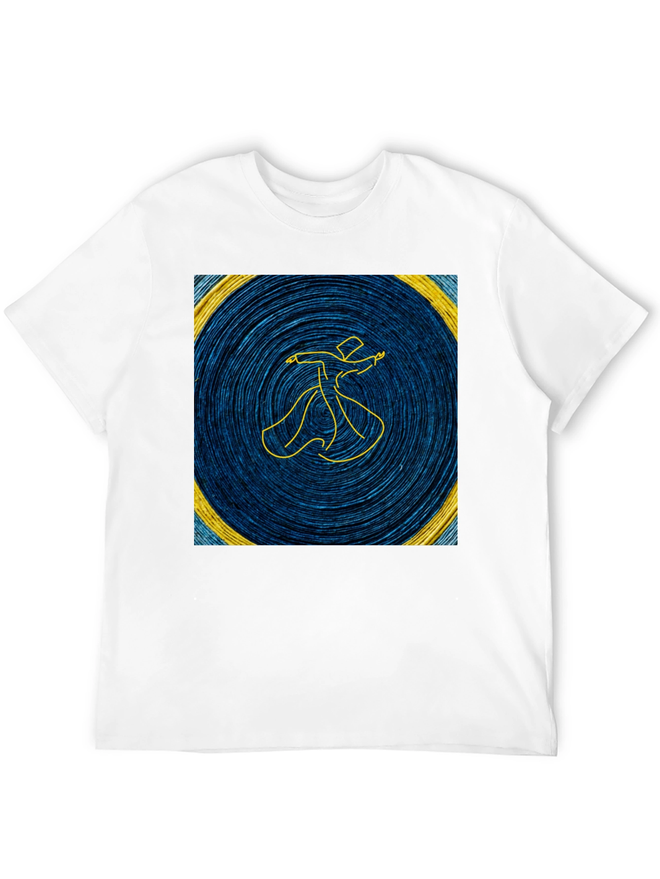 Mystic Whirling Dervish Graphic Tee - Black