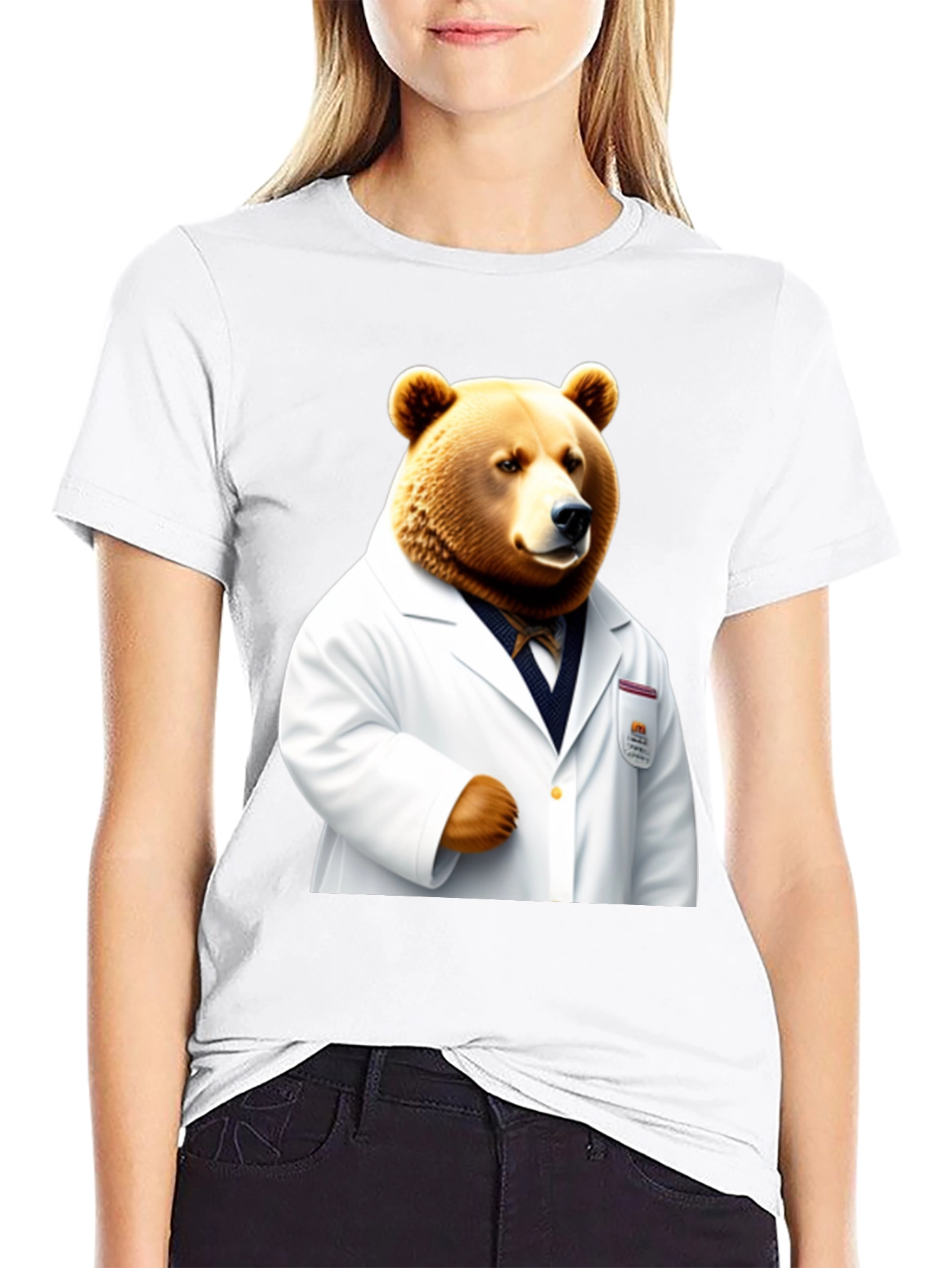 Bear Doctor T-Shirt - Novelty Animal Tee