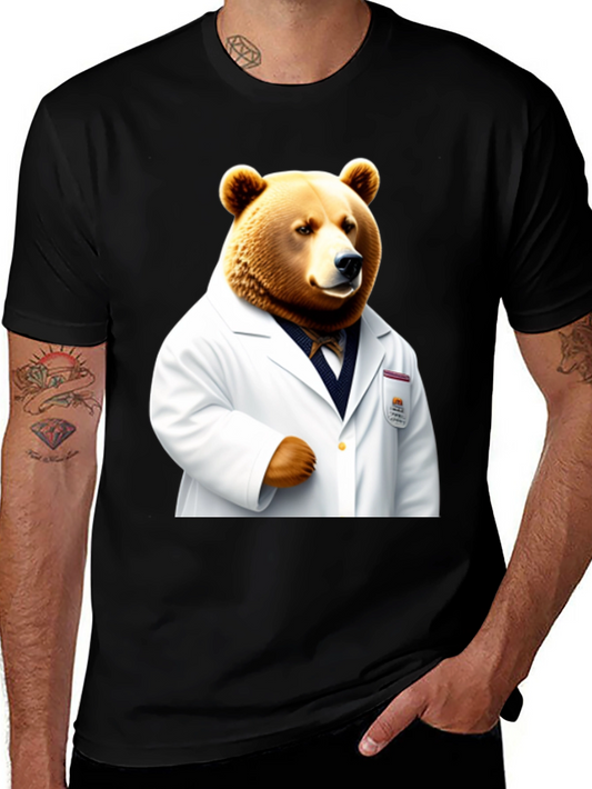Bear Doctor T-Shirt - Novelty Animal Tee