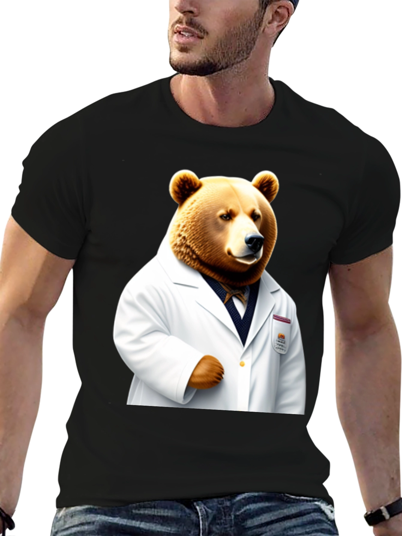 Bear Doctor T-Shirt - Novelty Animal Tee