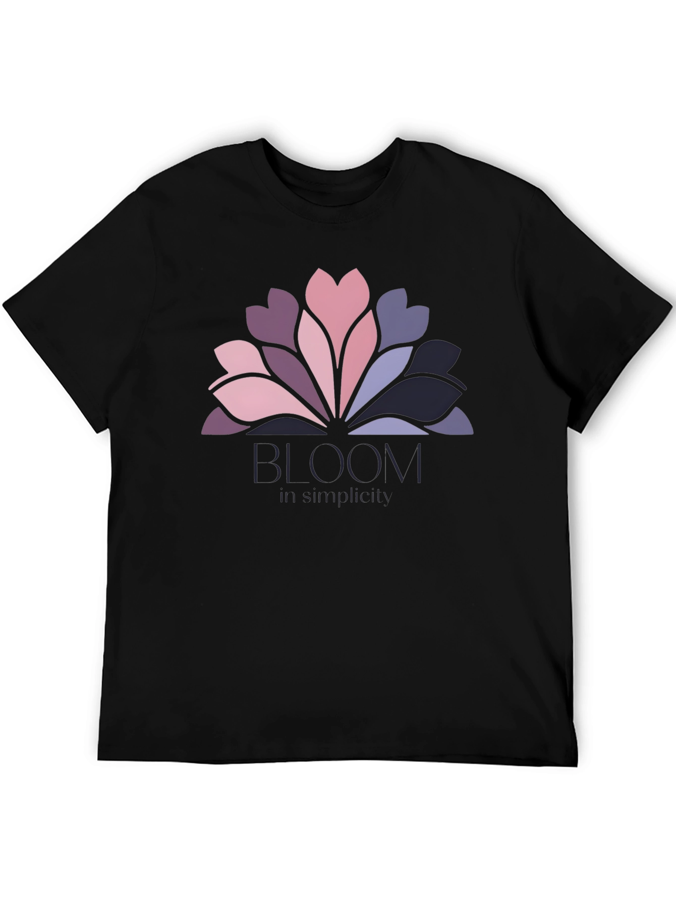 Bloom Simplicity Graphic Tee - Stylish Comfort