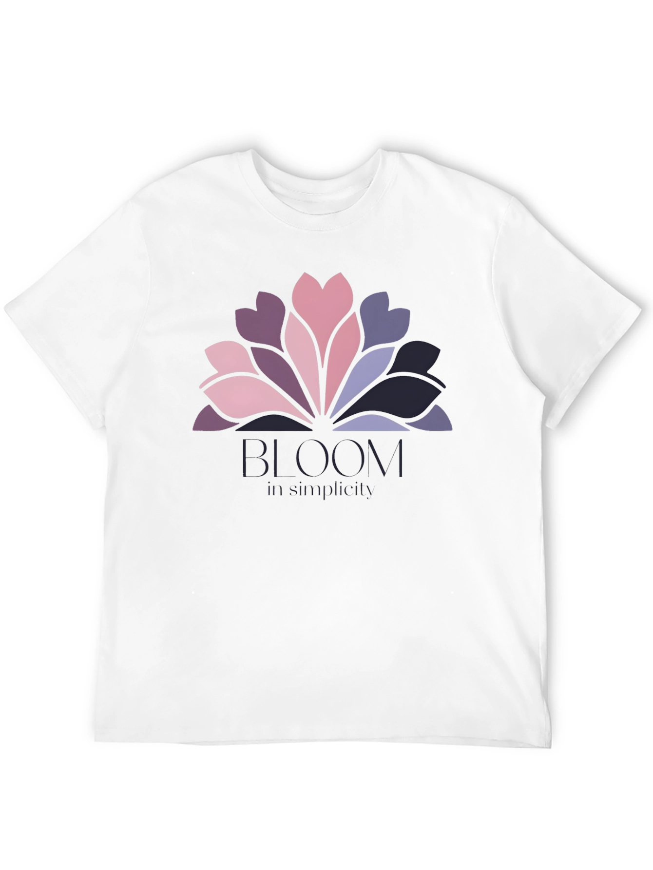 Bloom Simplicity Graphic Tee - Stylish Comfort