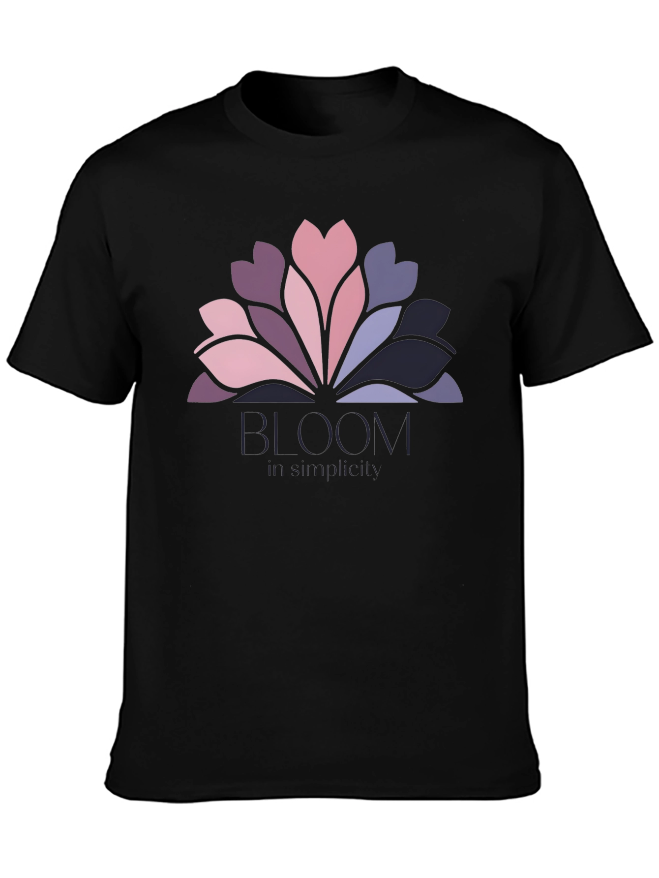 Bloom Simplicity Graphic Tee - Stylish Comfort