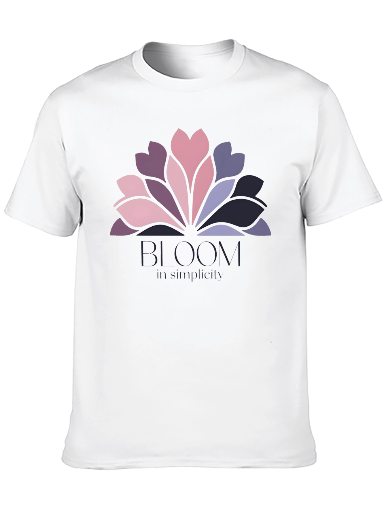 Bloom Simplicity Graphic Tee - Stylish Comfort