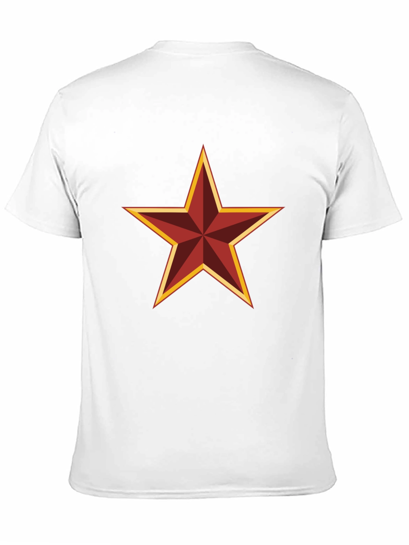Red Star Graphic Black T-Shirt