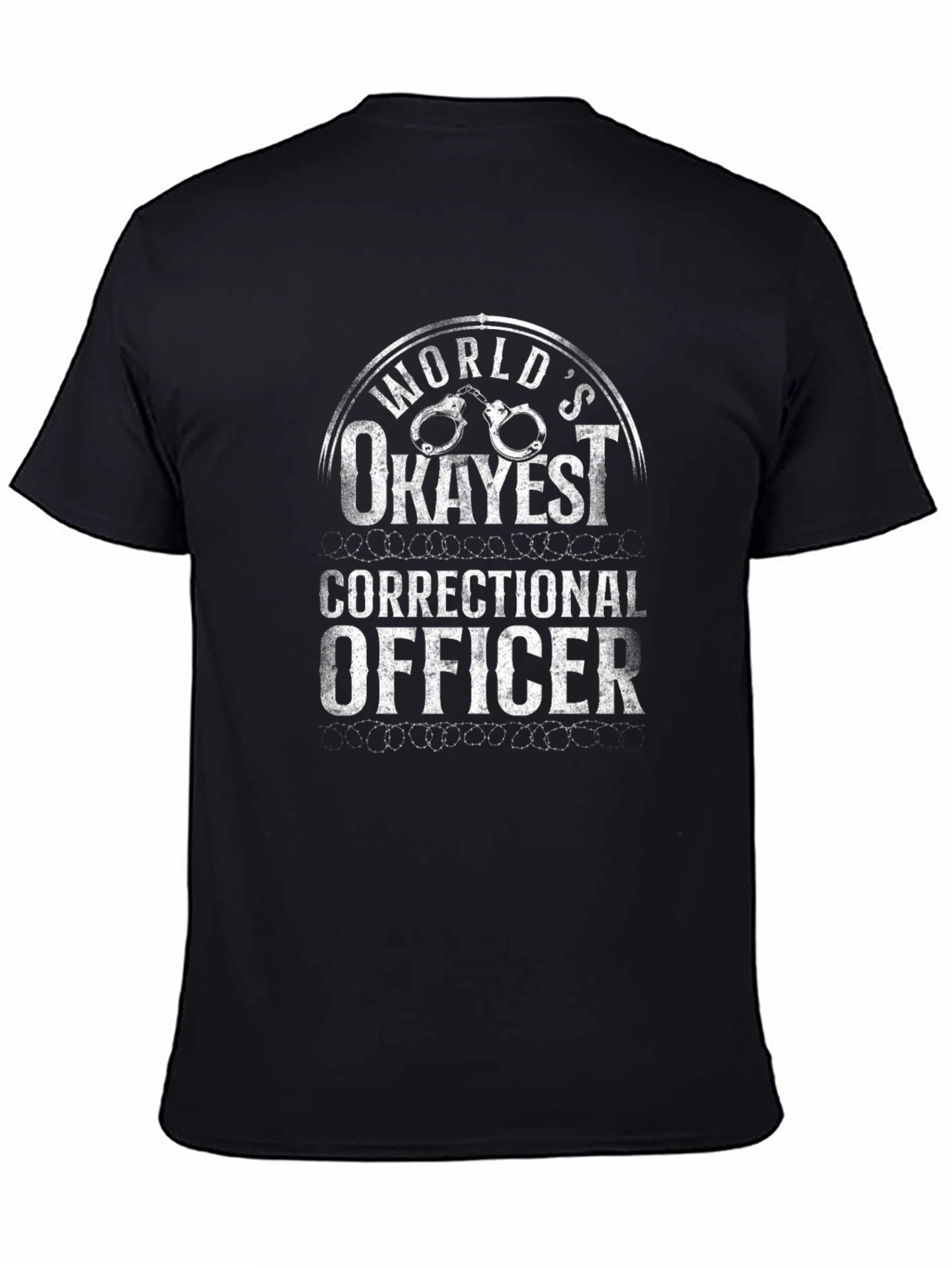 Worlds Okayest Correctional Officer T-Shirt