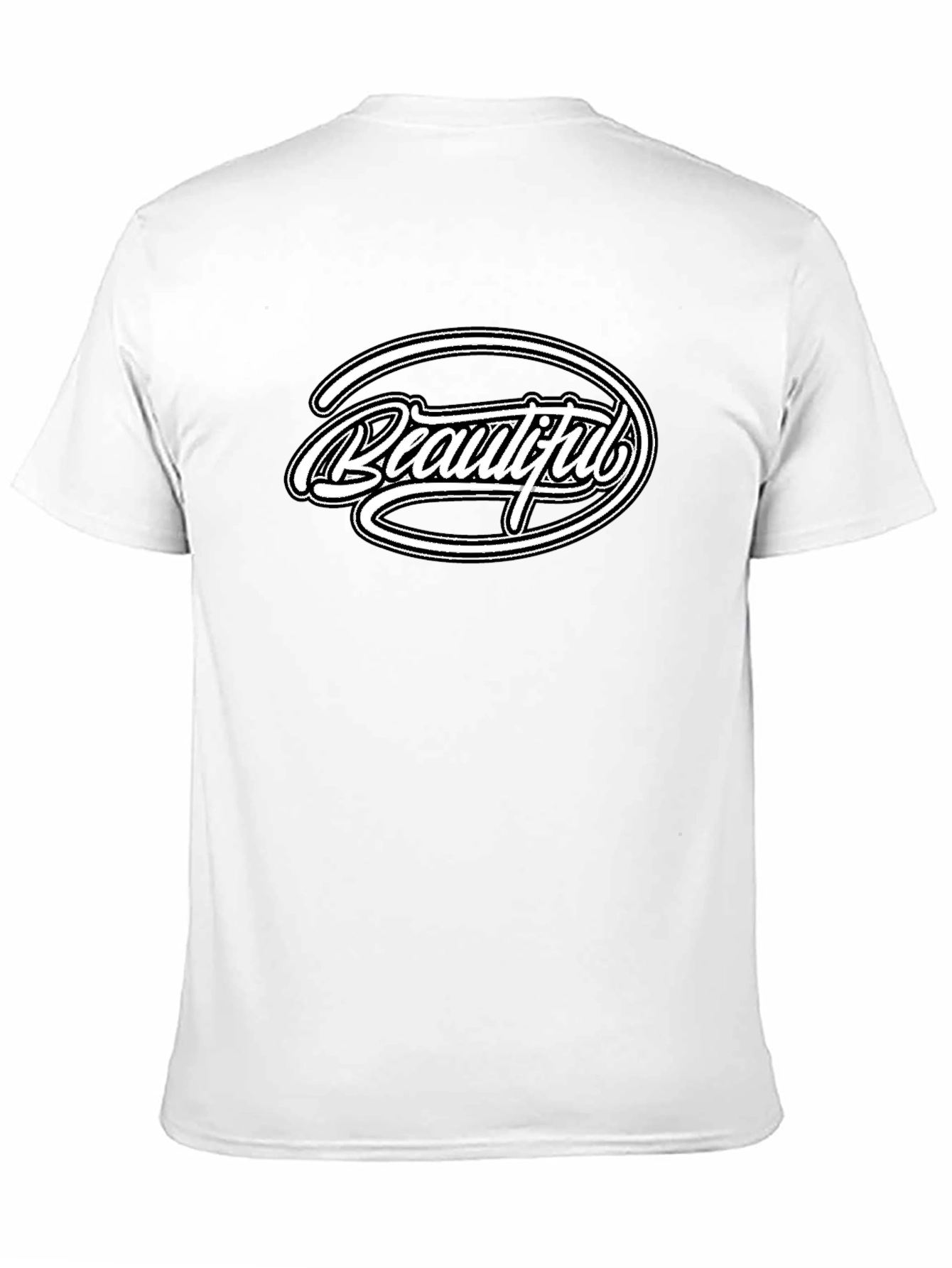Beautiful Graphic Black T-Shirt