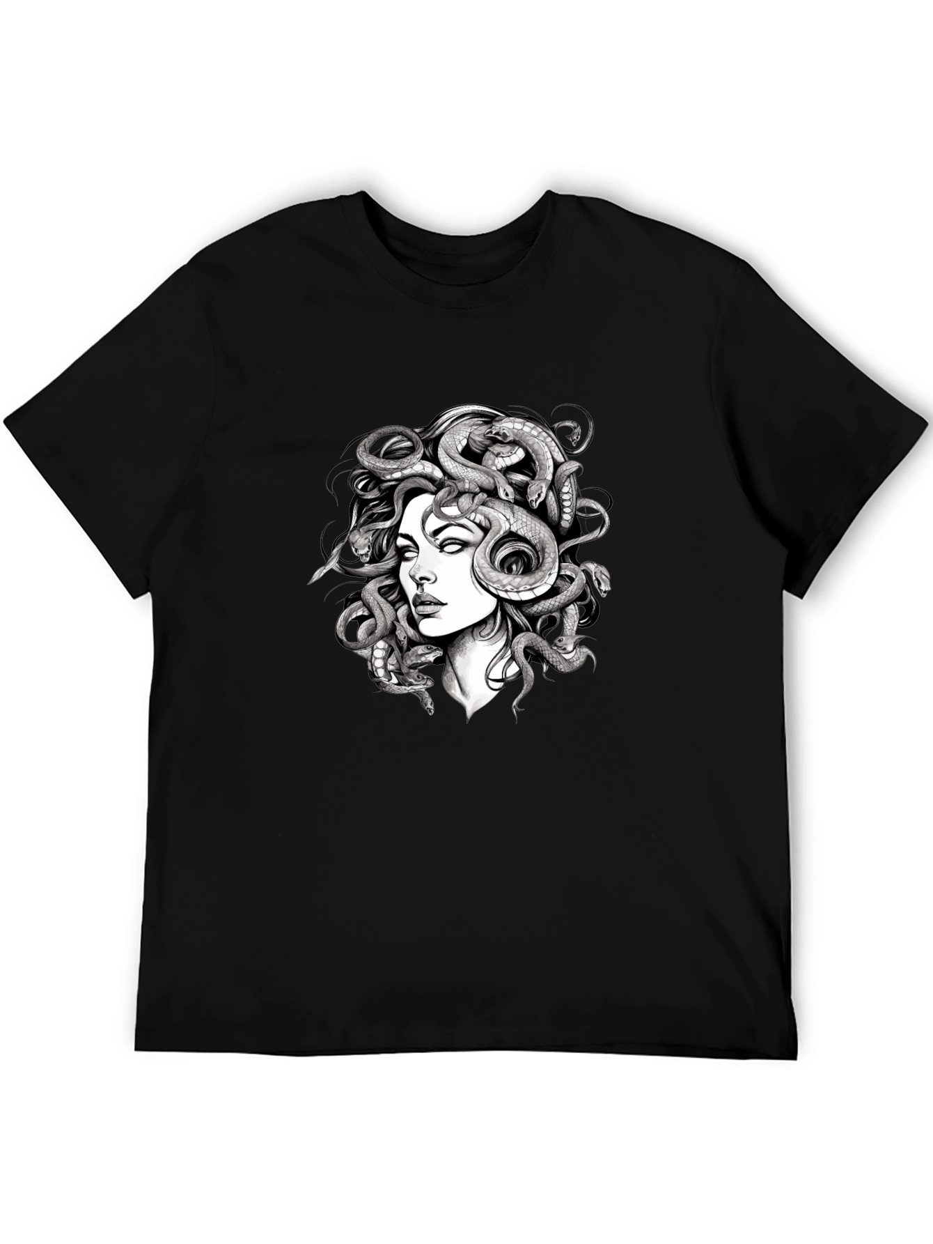 Medusa Graphic Tee - Black T-Shirt