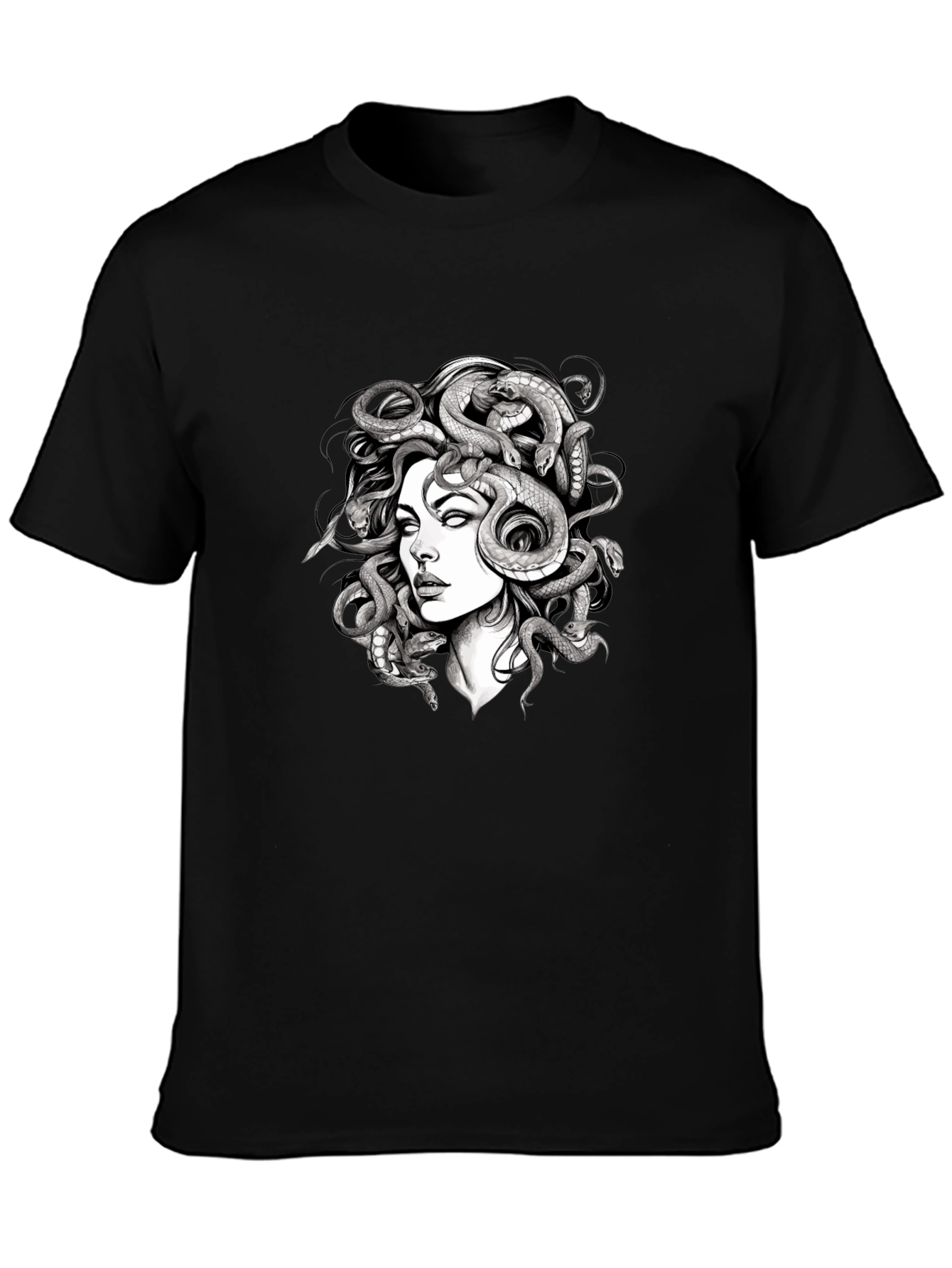 Medusa Graphic Tee - Black T-Shirt