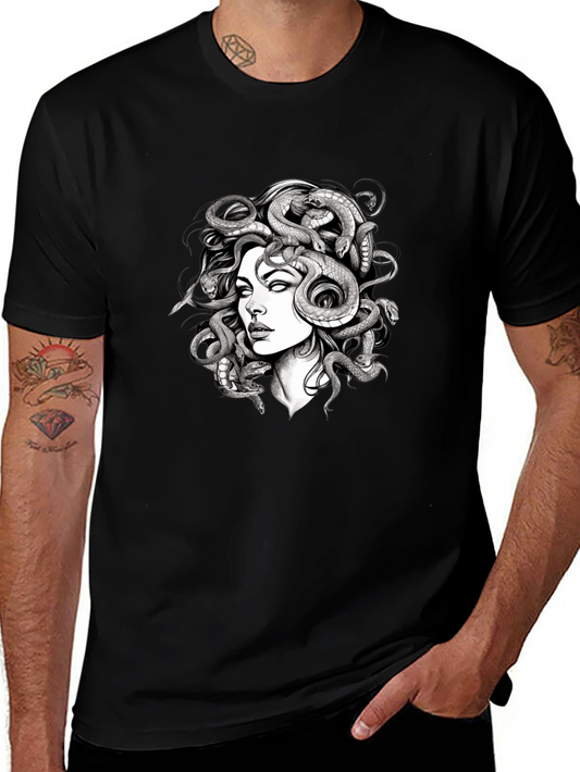 Medusa Graphic Tee - Black T-Shirt