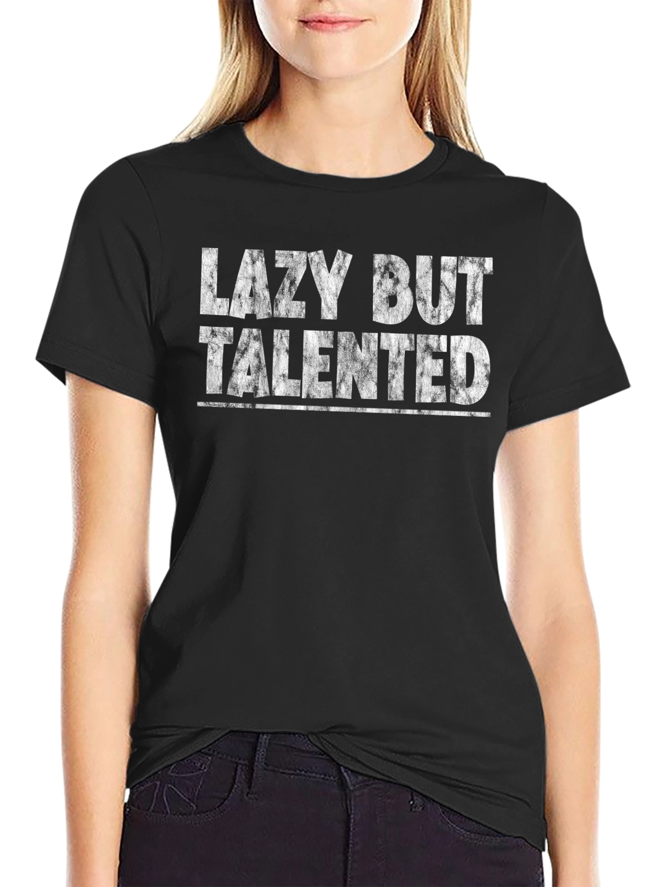 Lazy But Talented Graphic T-Shirt