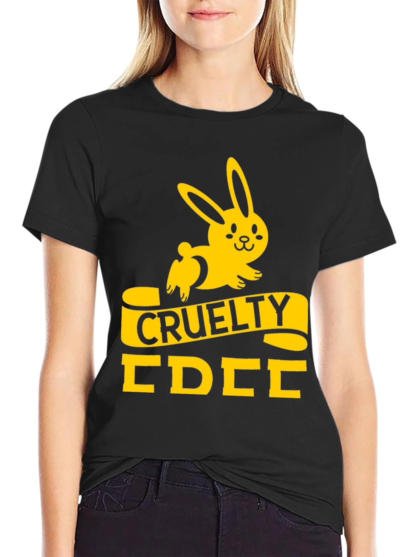 Cruelty-Free Rabbit Graphic Tee