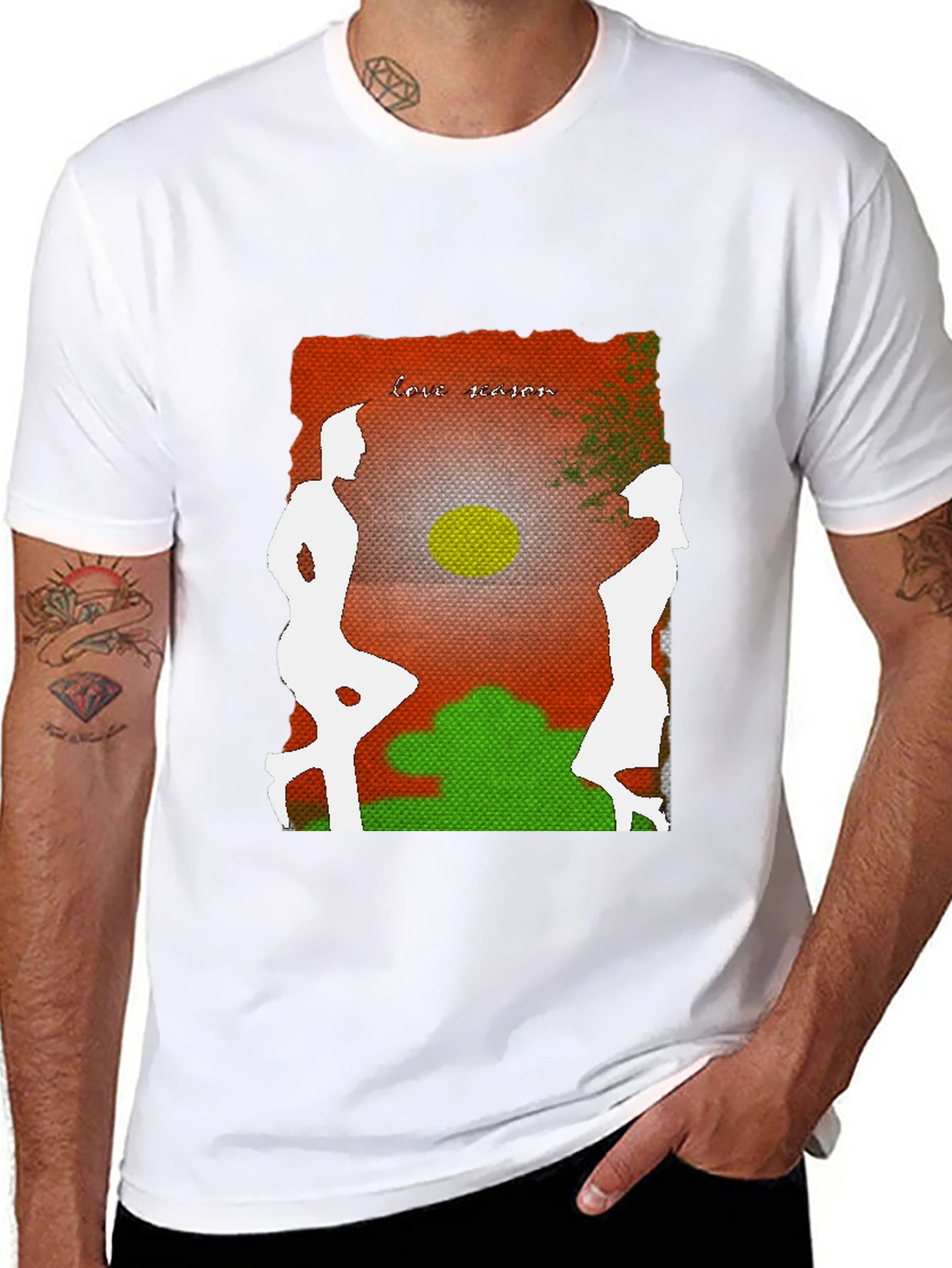 Love Season T-Shirt - Unique Artistic Design