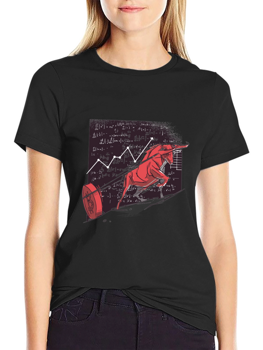 Bitcoin Bull Market Tee - Crypto Trader Graphic T-Shirt