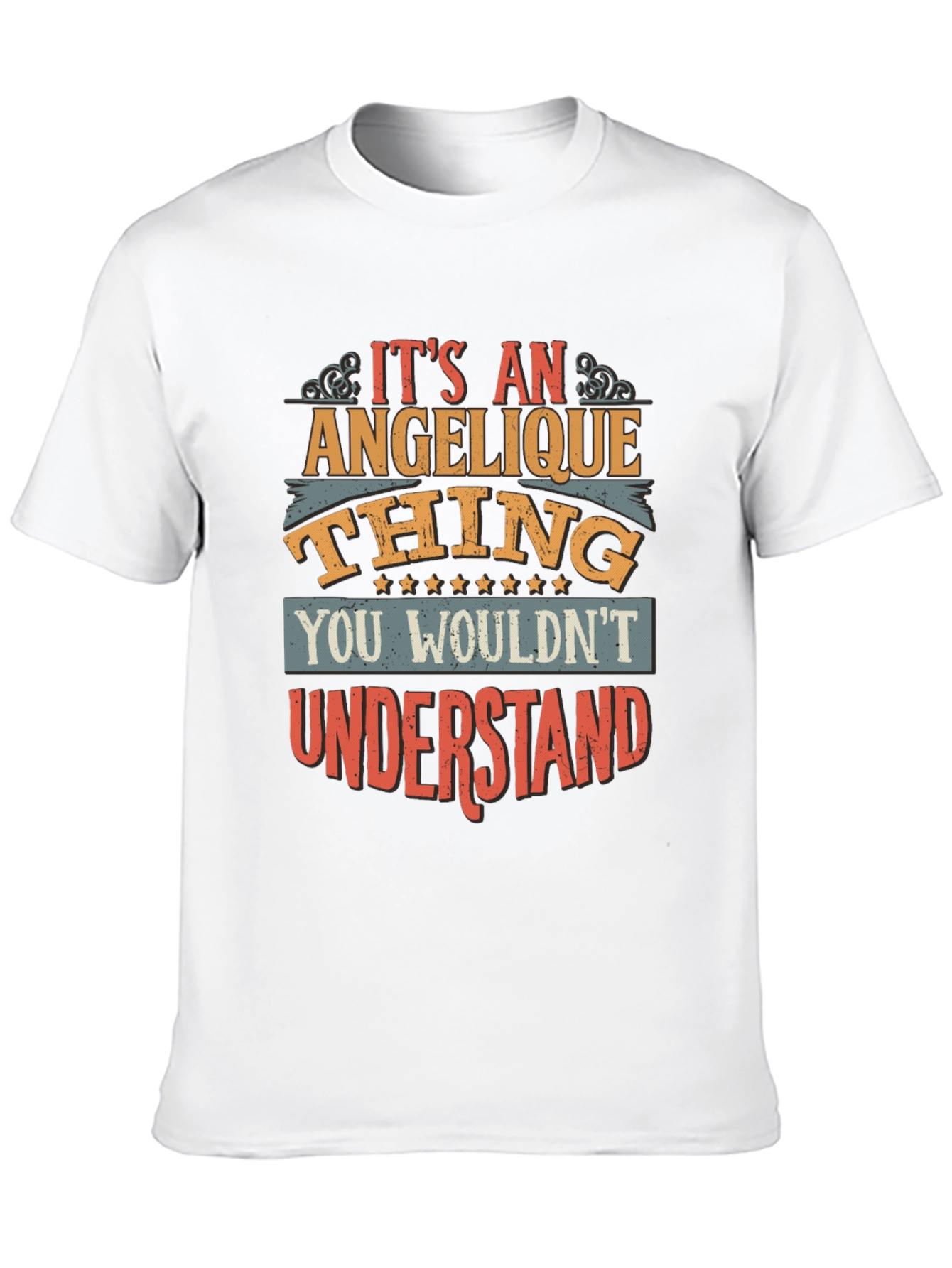 Angelique Thing T-Shirt - Unique Custom Name Tee