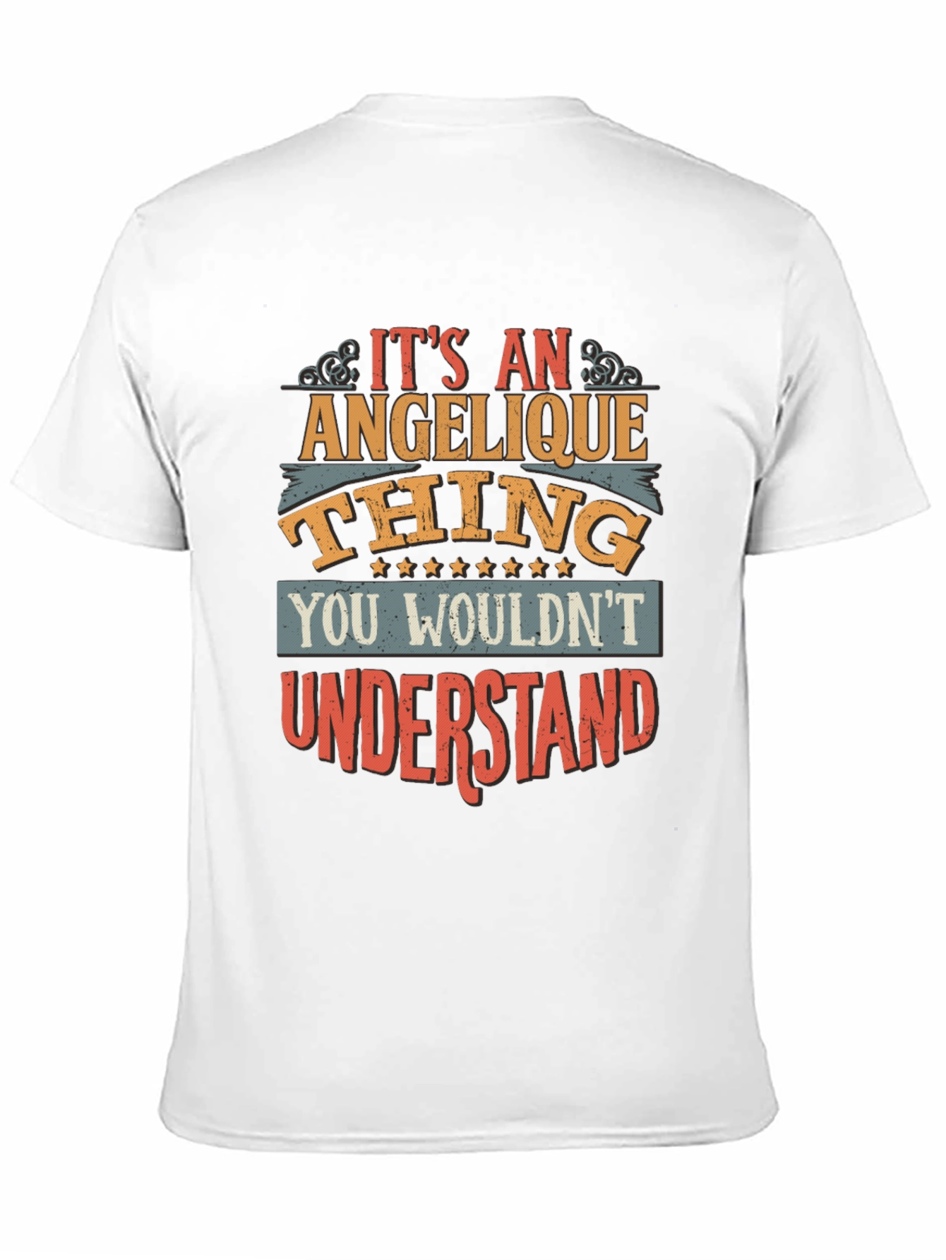 Angelique Thing T-Shirt - Unique Custom Name Tee