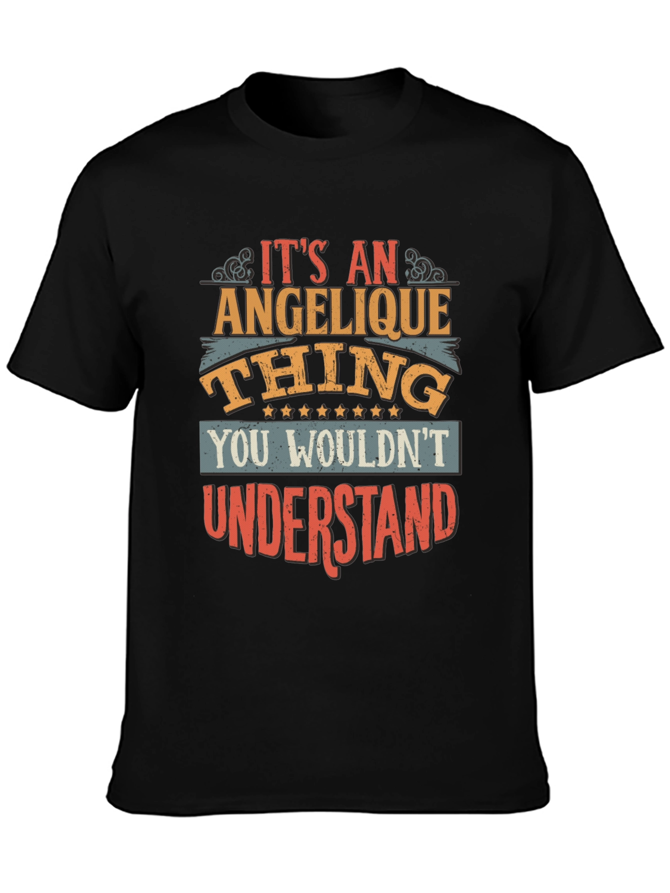 Angelique Thing T-Shirt - Unique Custom Name Tee