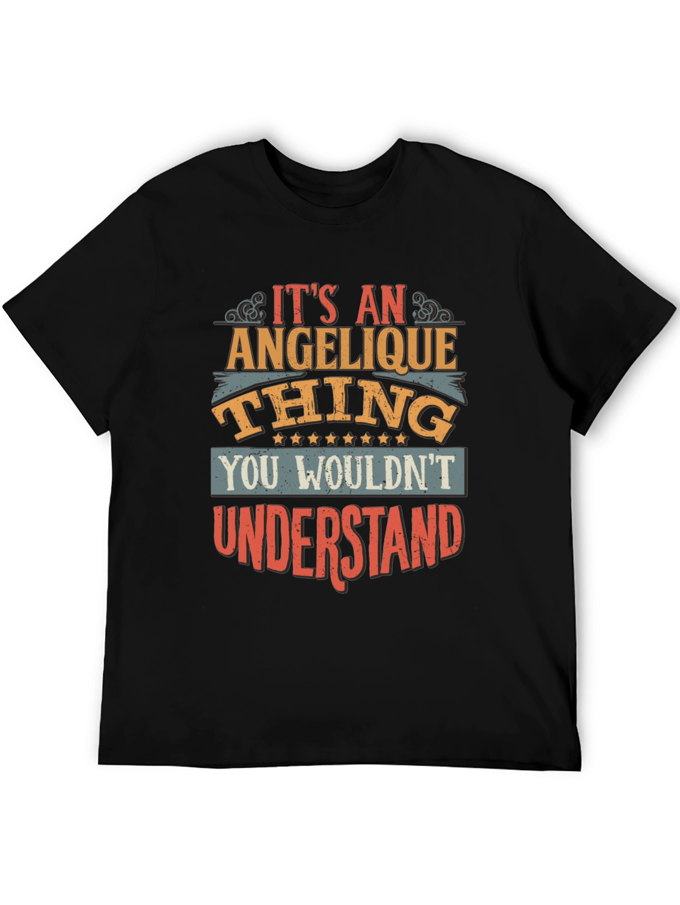 Angelique Thing T-Shirt - Unique Custom Name Tee
