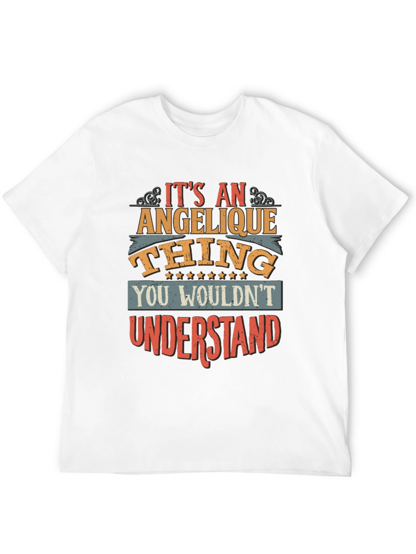 Angelique Thing T-Shirt - Unique Custom Name Tee
