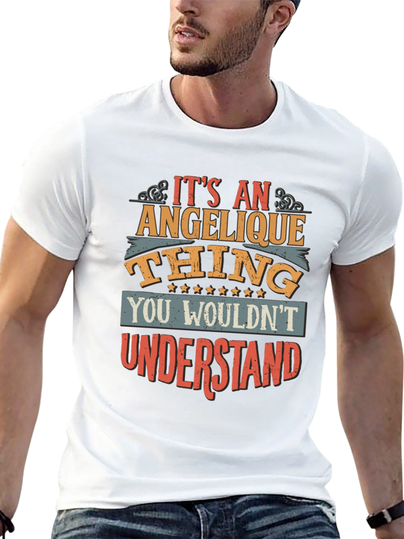 Angelique Thing T-Shirt - Unique Custom Name Tee