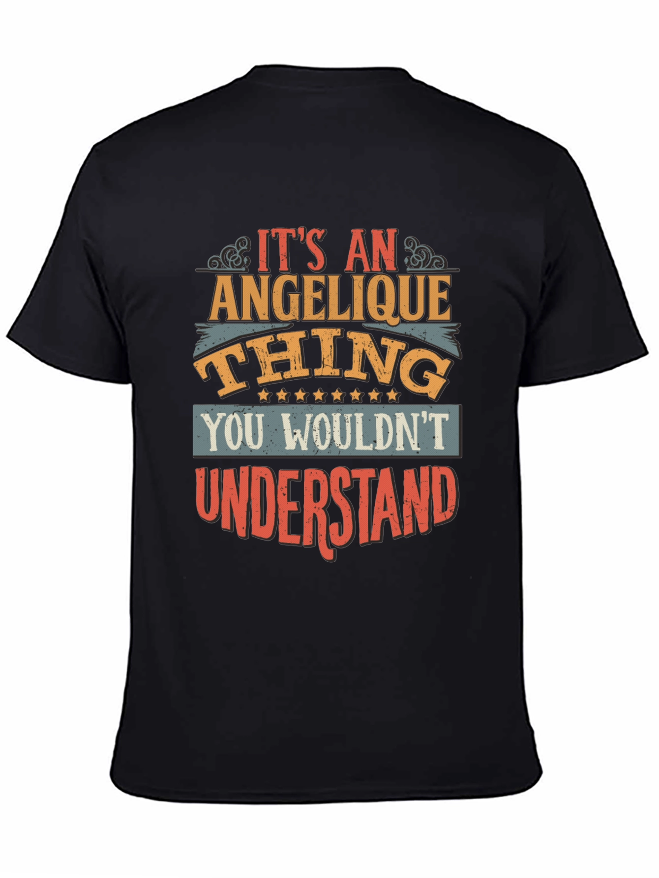 Angelique Thing T-Shirt - Unique Custom Name Tee