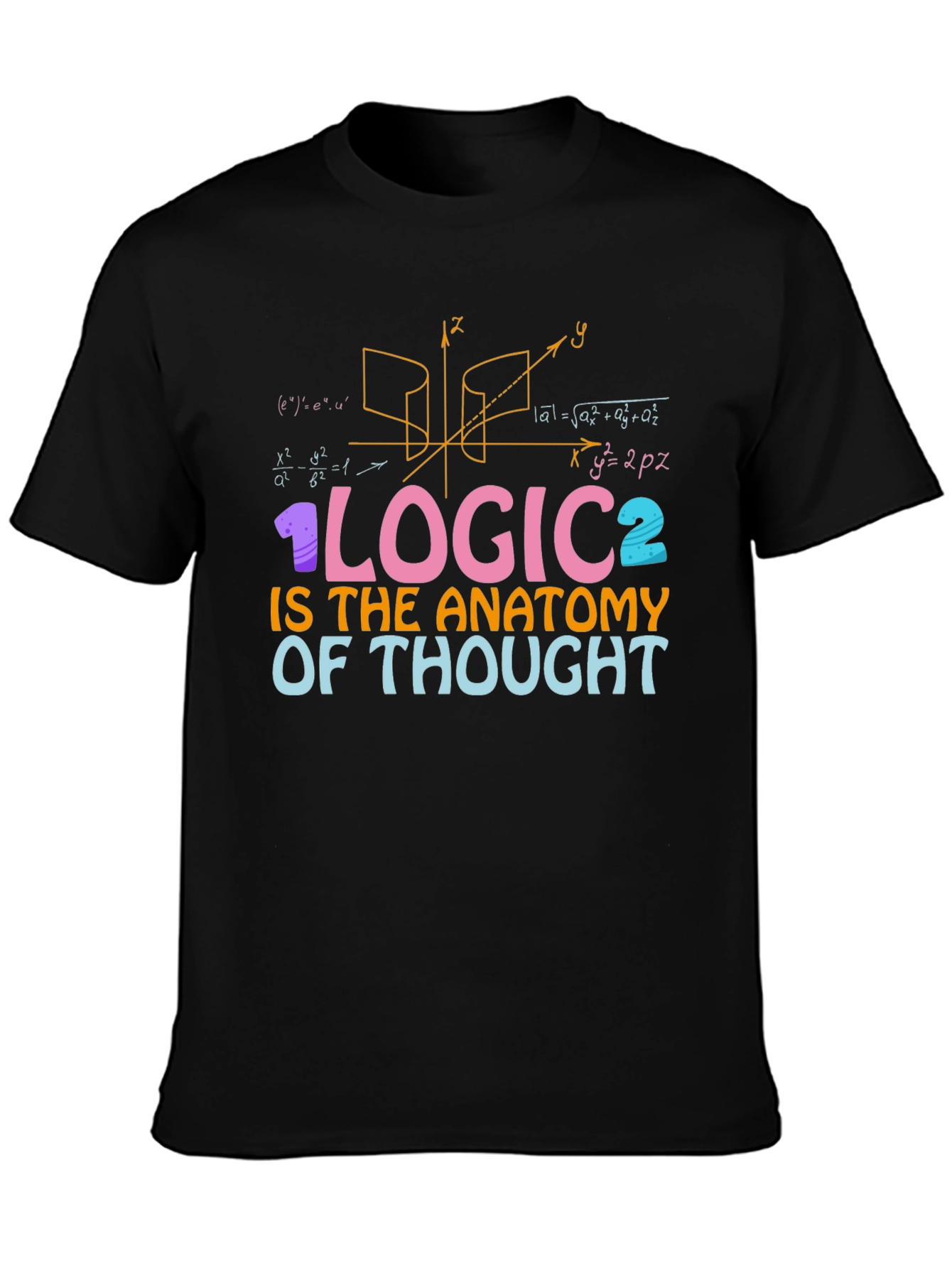 Logic Anatomy of Thought Graphic Tee