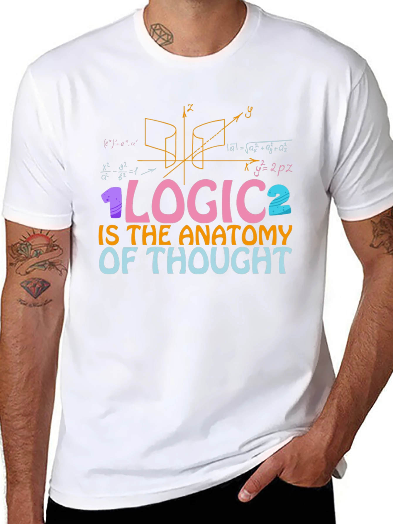 Logic Anatomy of Thought Graphic Tee