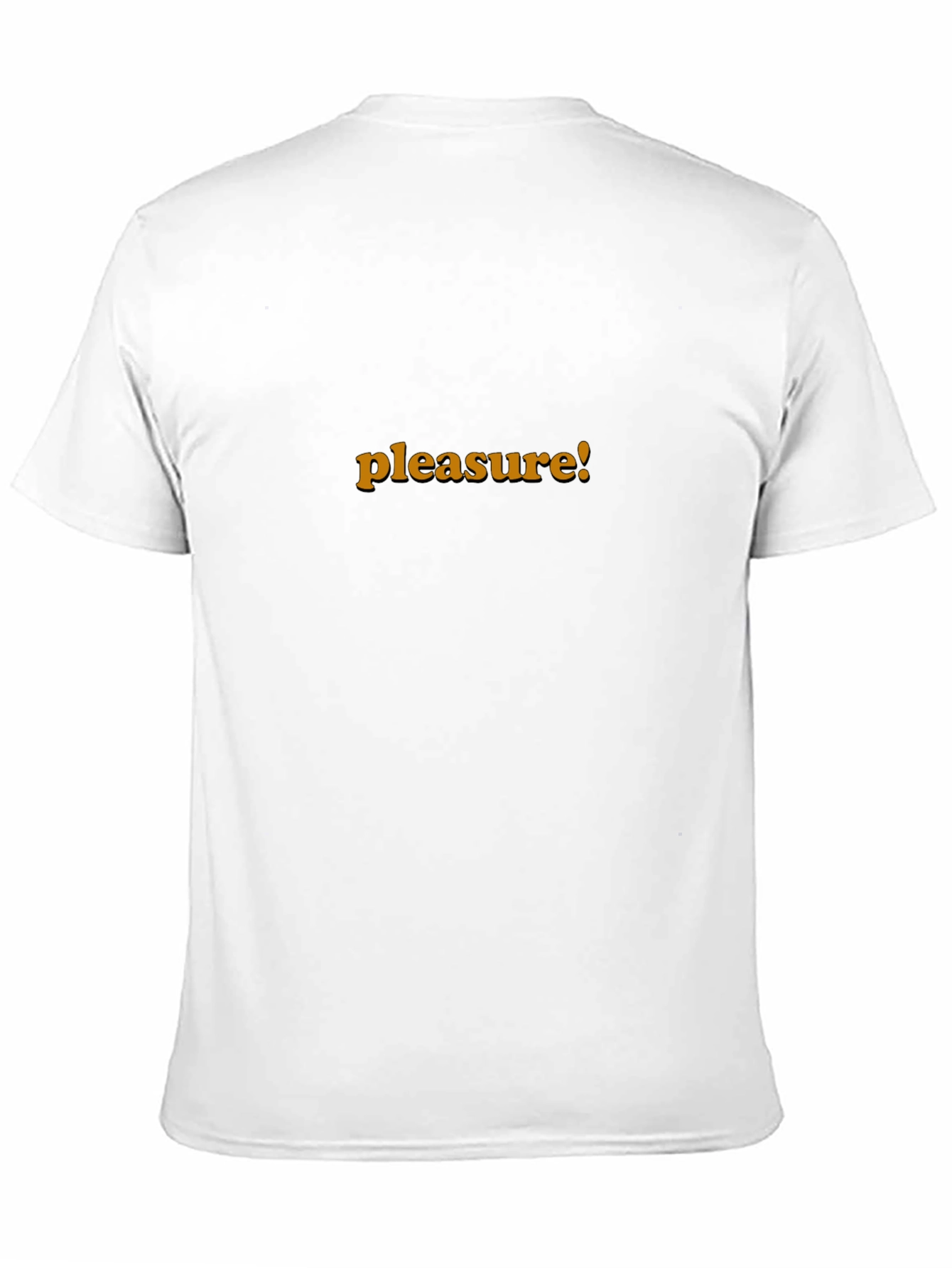 Pleasure! Mens Black Graphic Tee