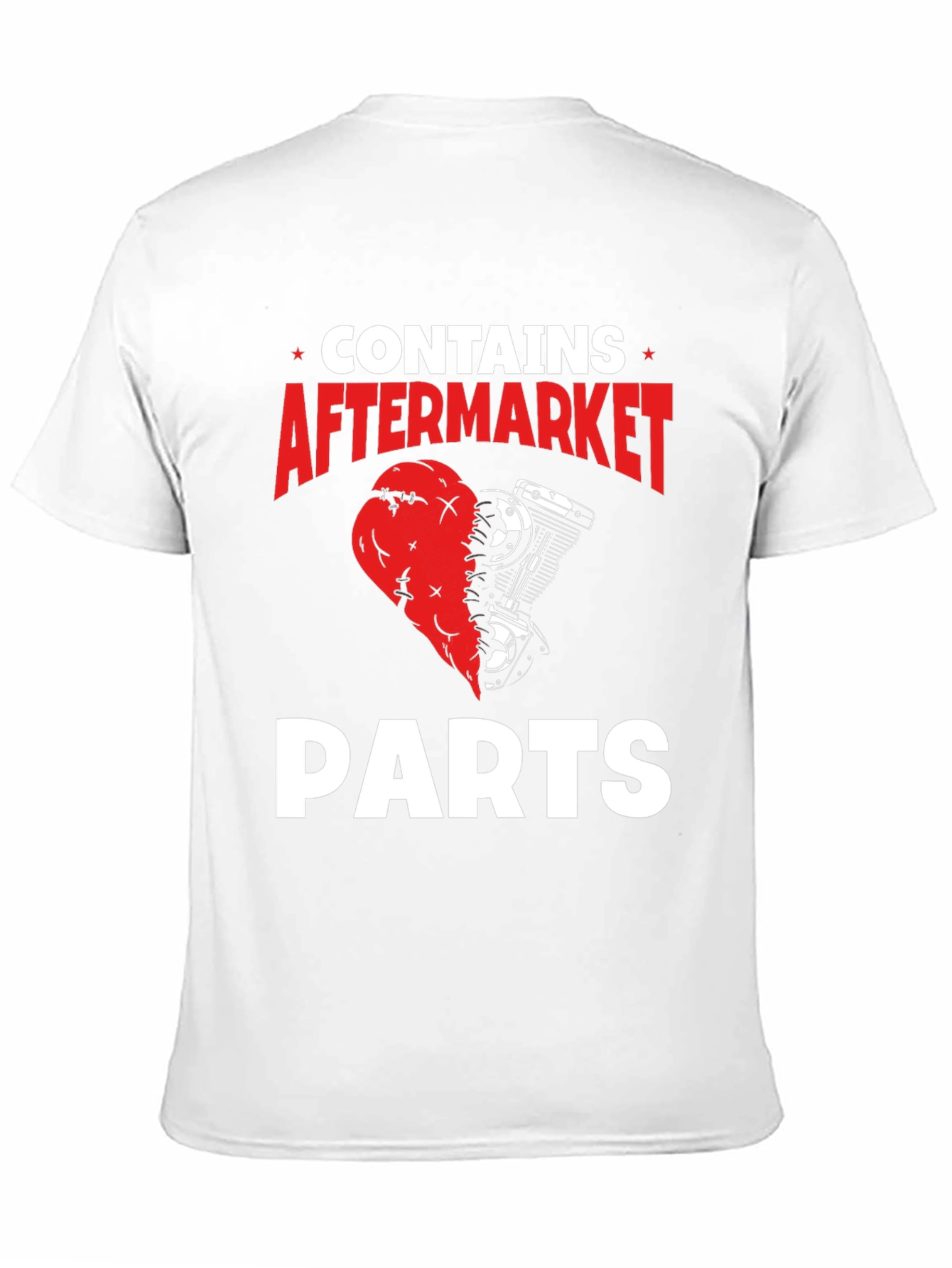 Contains Aftermarket Parts Graphic T-Shirt - Black