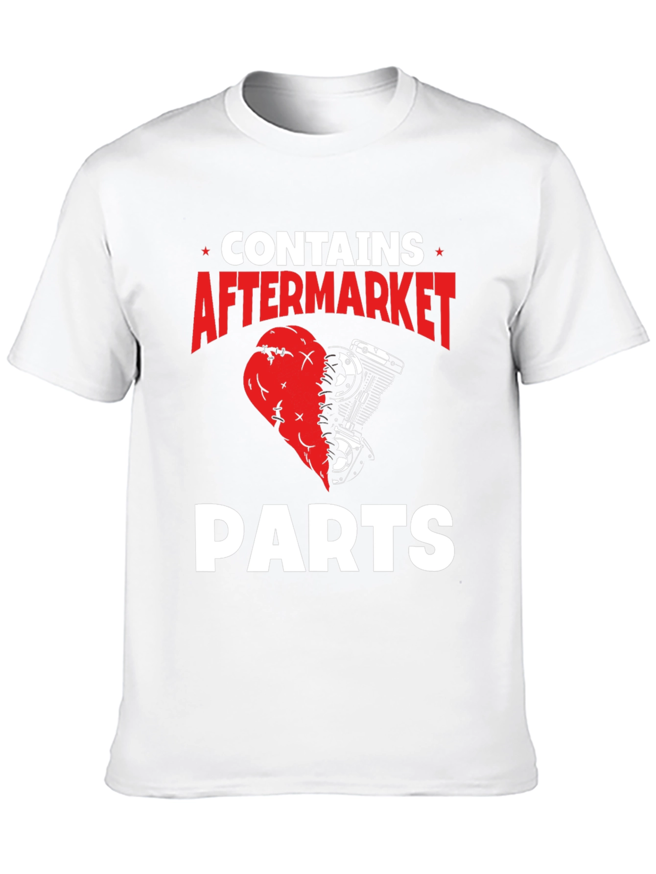 Contains Aftermarket Parts Graphic T-Shirt - Black