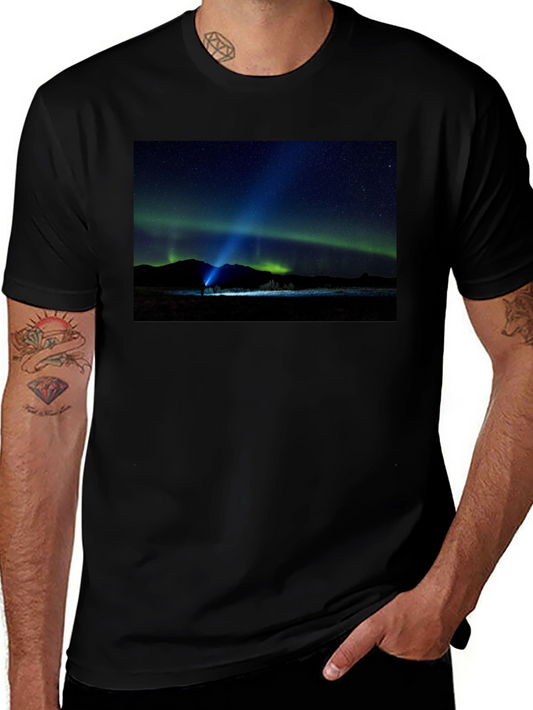 Aurora Borealis T-Shirt - Northern Lights Graphic Tee