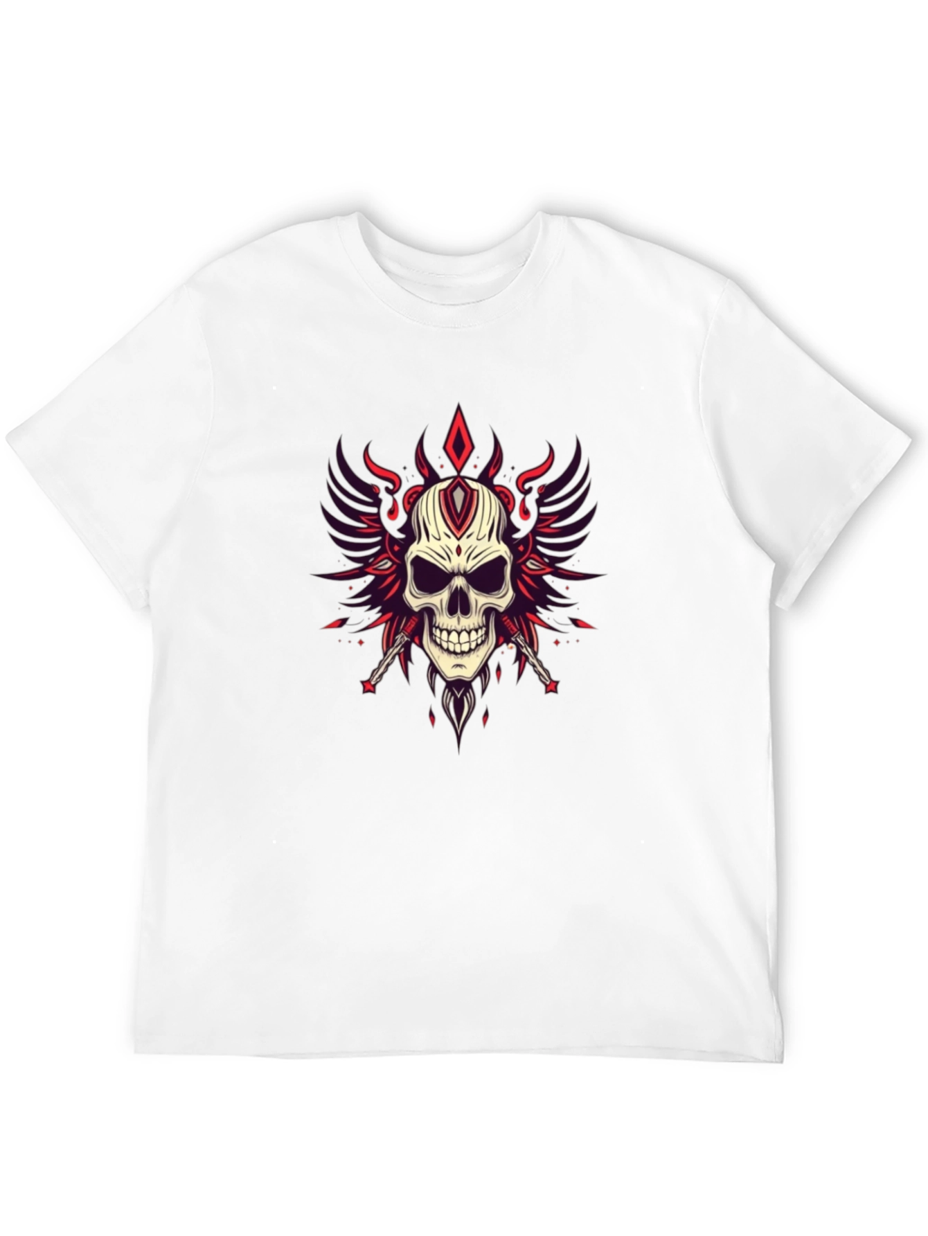 Skull Graphic Black T-Shirt