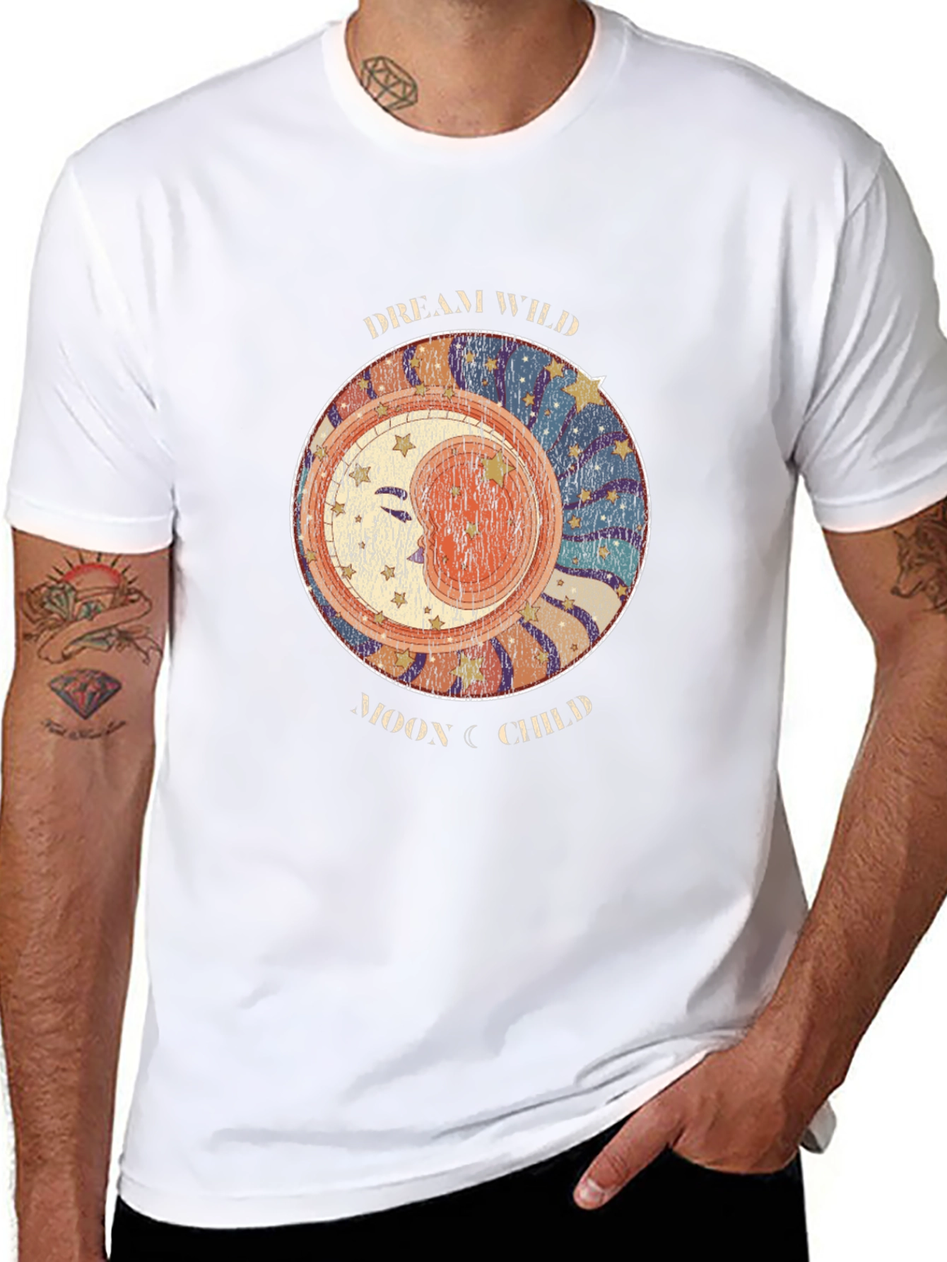 Dream Wild Moon Child Graphic T-Shirt